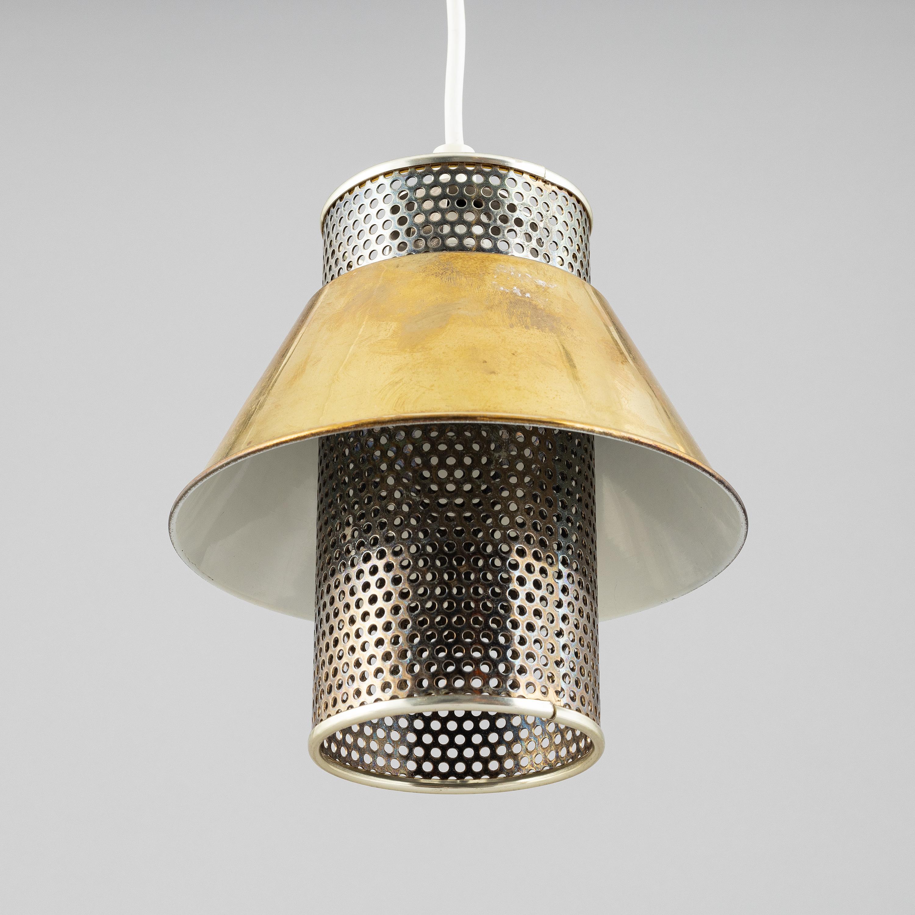 Swedish Table and Pendant Light by Hans Agne Jakobsson, Sweden, 1960 For Sale