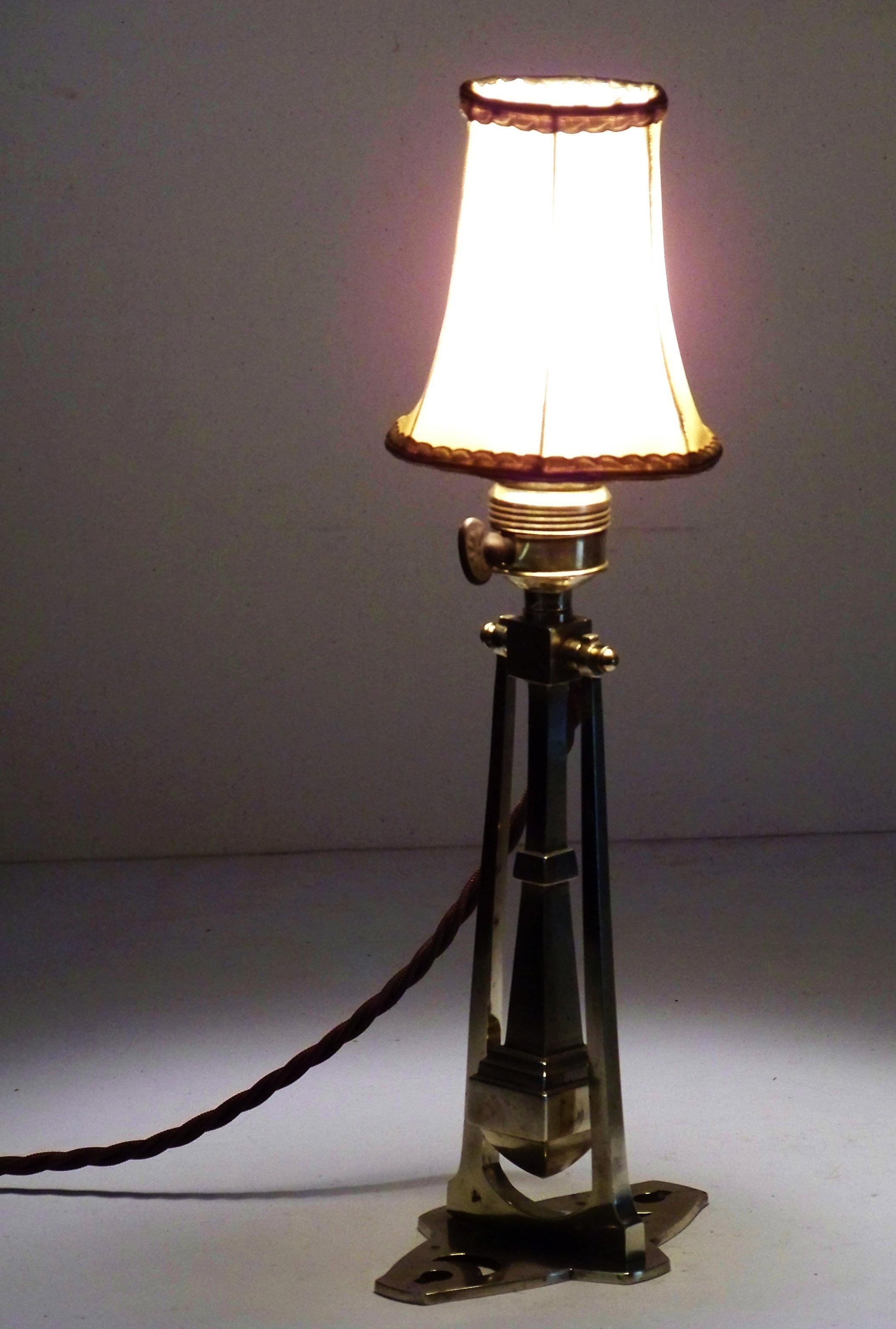 Lámpara de mesa y pared, hacia 1900 Belle Époque en venta