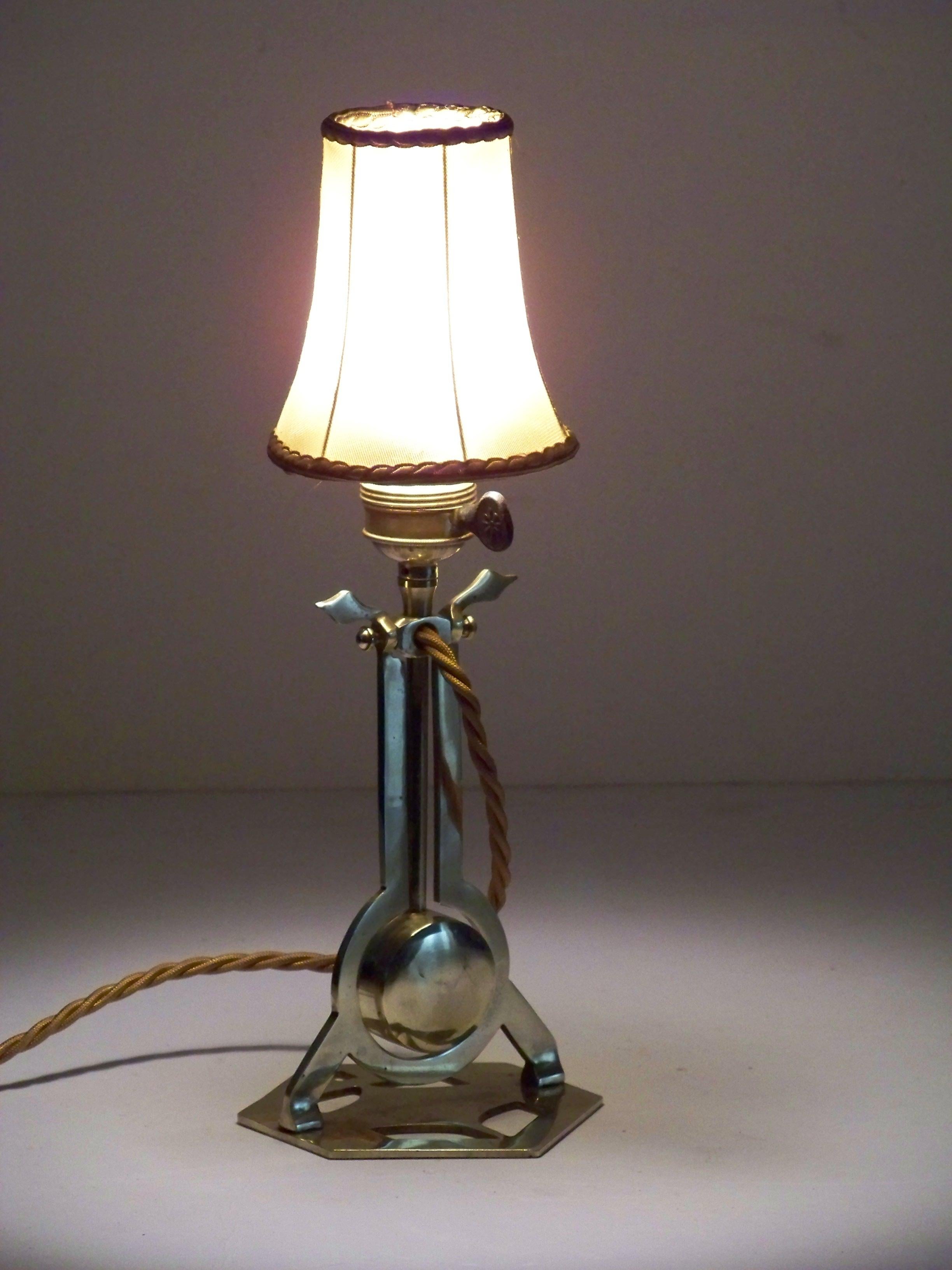 Belle Époque Lampe de table et applique, vers 1900 en vente