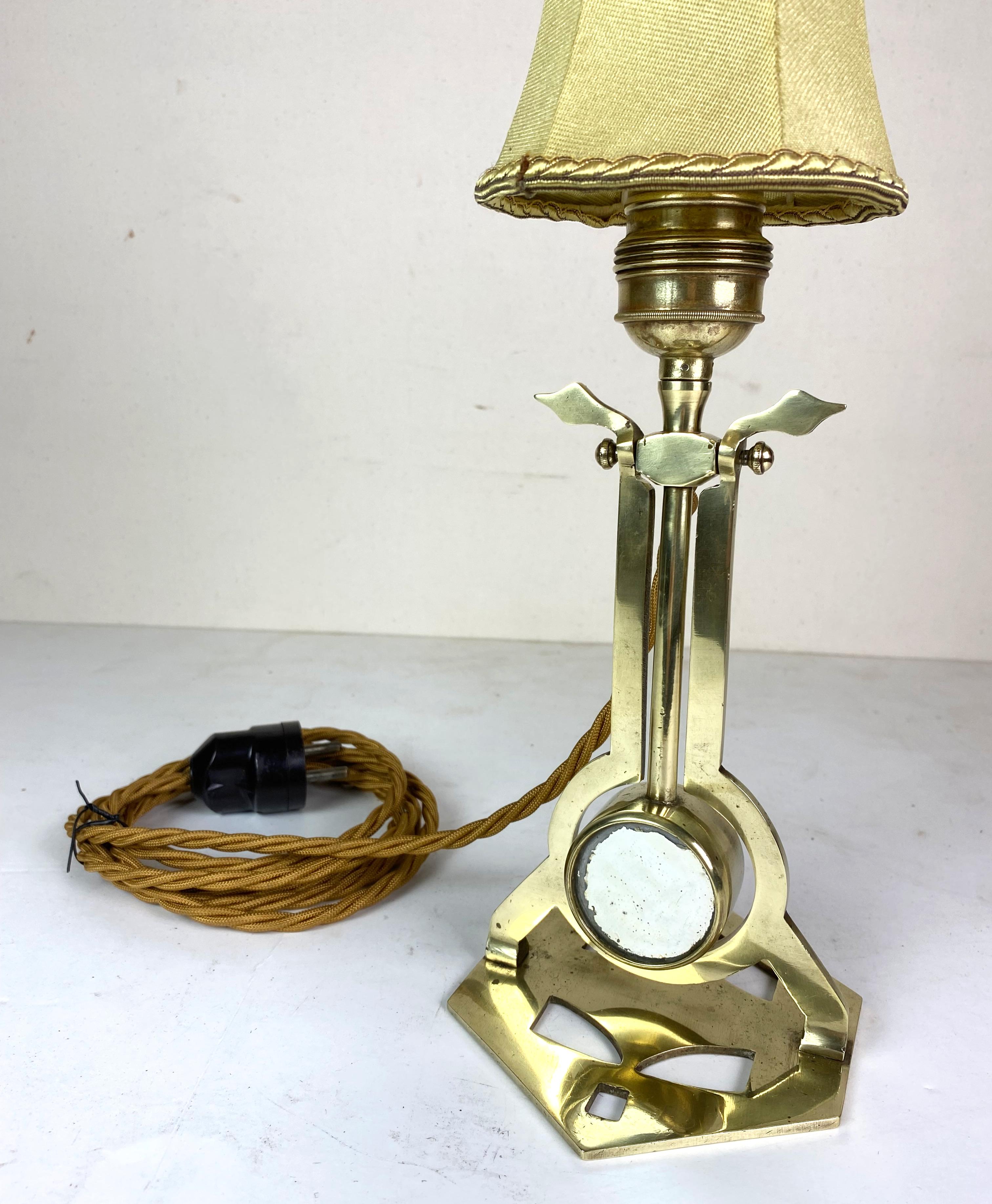 Autrichien Lampe de table et applique, vers 1900 en vente