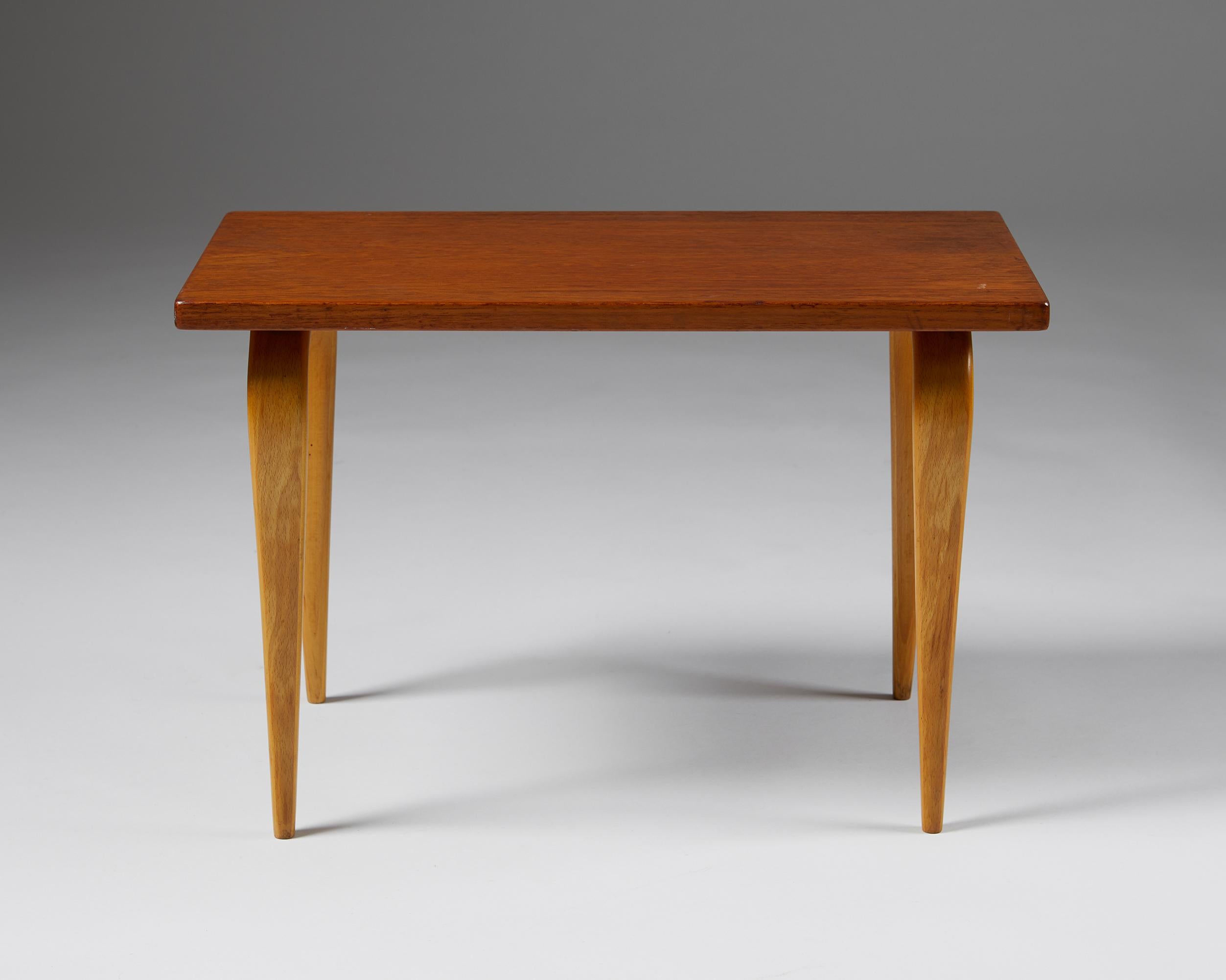 Swedish Table “Annika” Designed by Bruno Mathsson for Karl Mathsson, Sweden, 1950’s