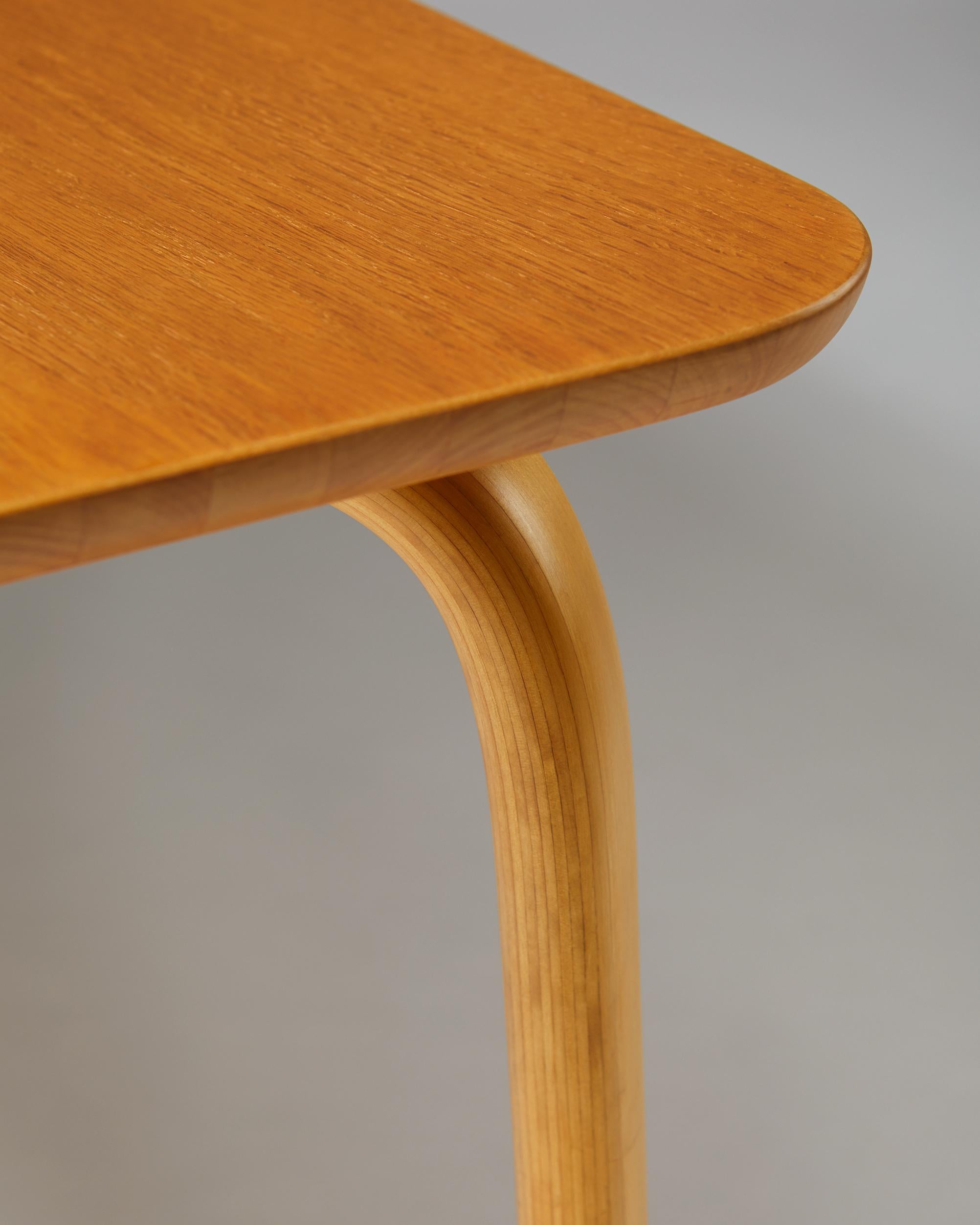 Table Annika Designed by Bruno Mathsson for Karl Mathsson, Sweden, 1950s 1