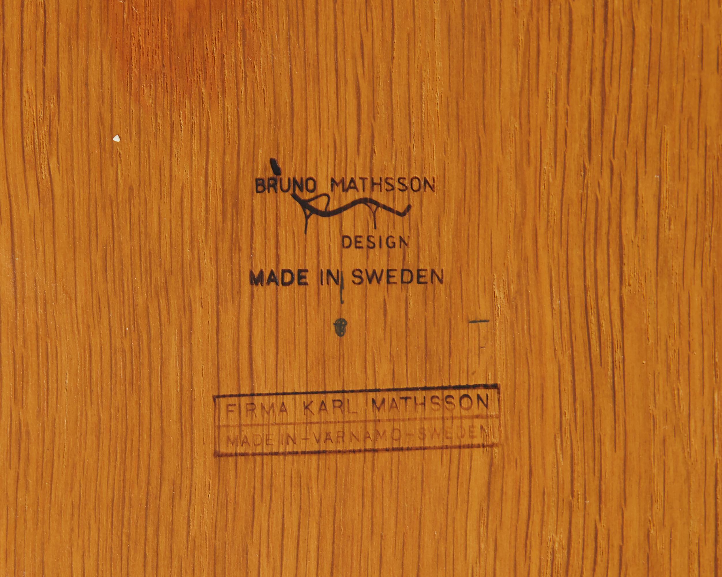 Table Annika Designed by Bruno Mathsson for Karl Mathsson, Sweden, 1950s 2