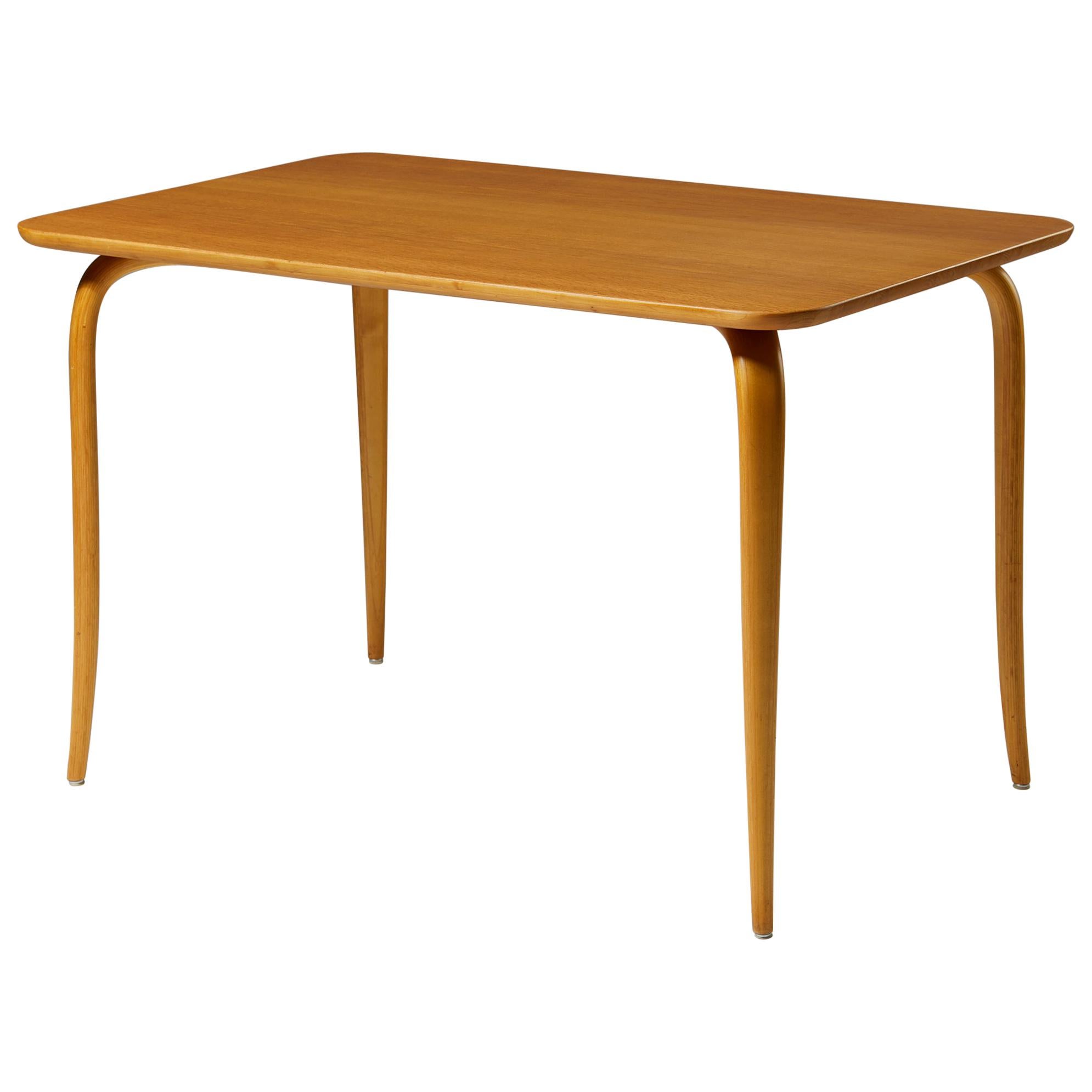 Table Annika Designed by Bruno Mathsson for Karl Mathsson, Sweden, 1950s