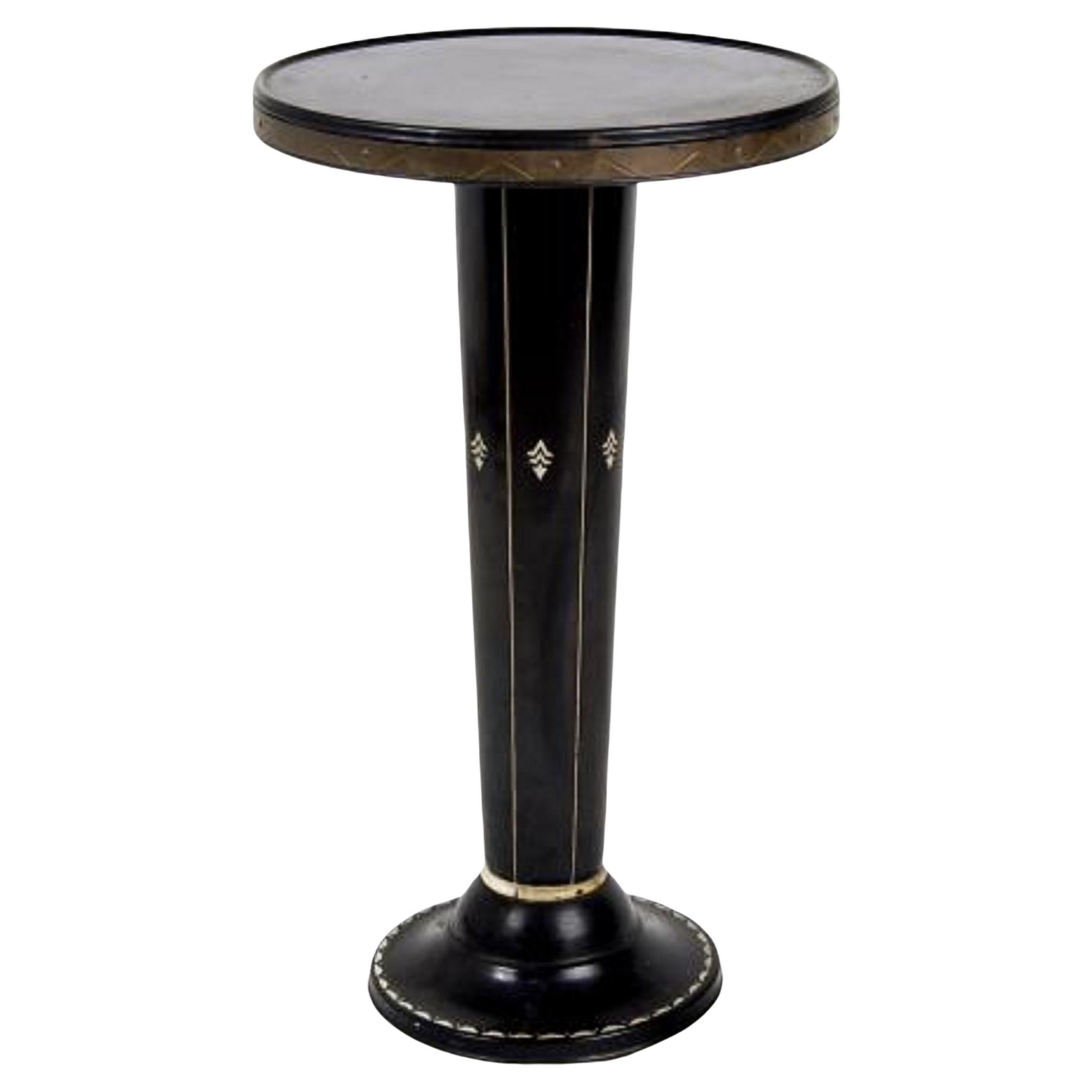 Tavolo Art Deco, Francia, 1930, Materiale, bronzo e ferro