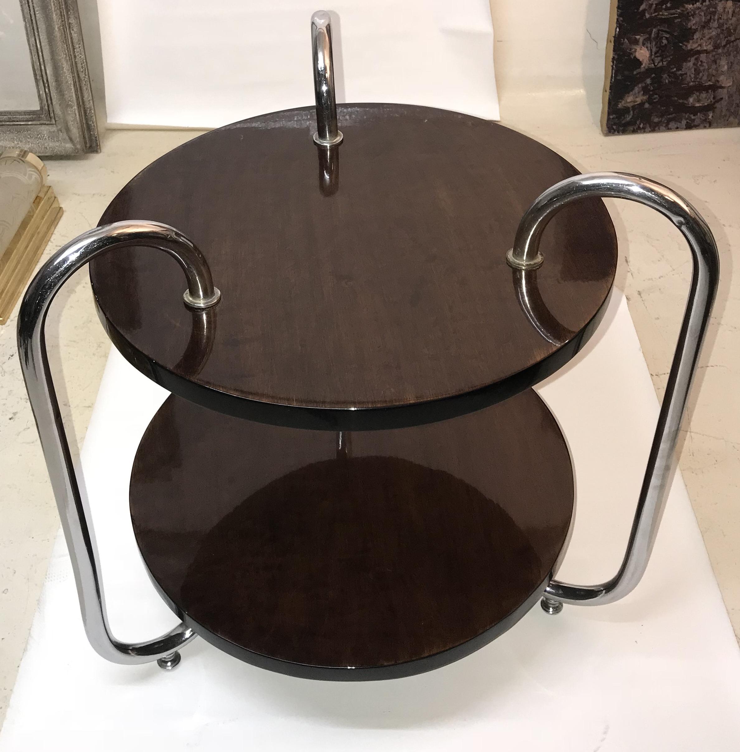 Table

Material: Wood and chrome
Style: Art Deco
France.
We have specialized in the sale of Art Deco and Art Nouveau and Vintage styles since 1982. If you have any questions we are at your disposal.
Pushing the button that reads 'View All From