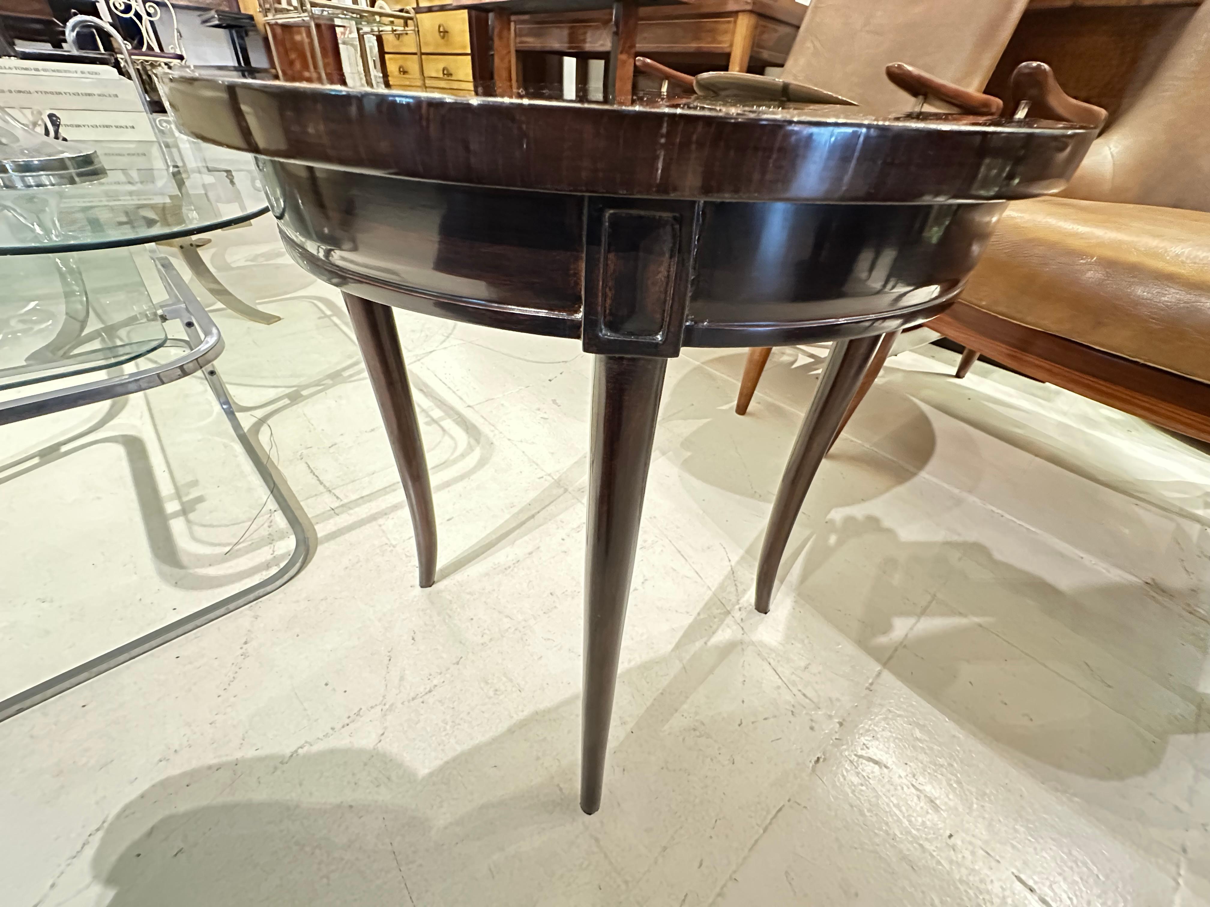 Table Art Deco in Wood, 1925, France For Sale 6