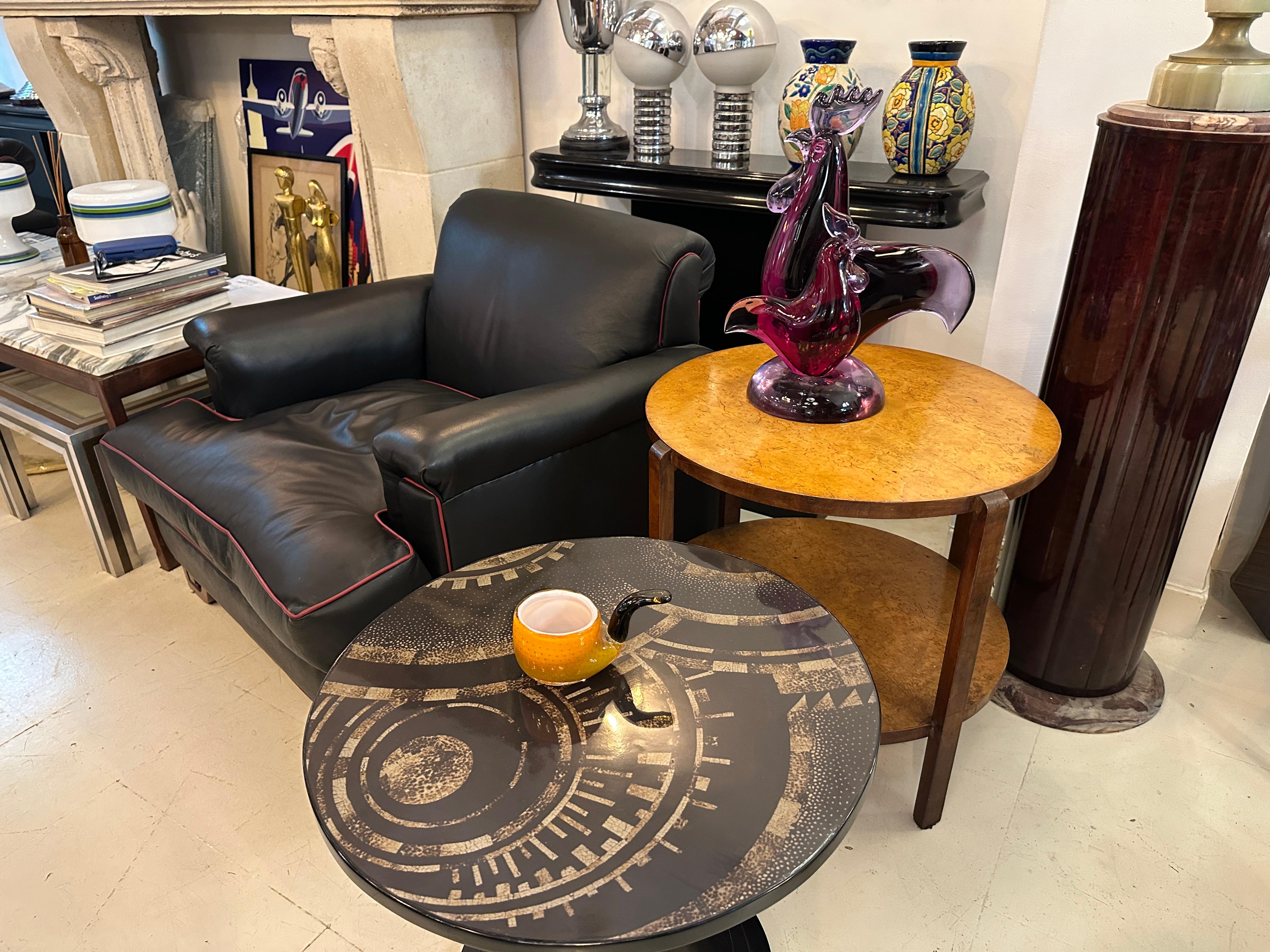 Table Art Deco in Wood, 1925, France For Sale 7