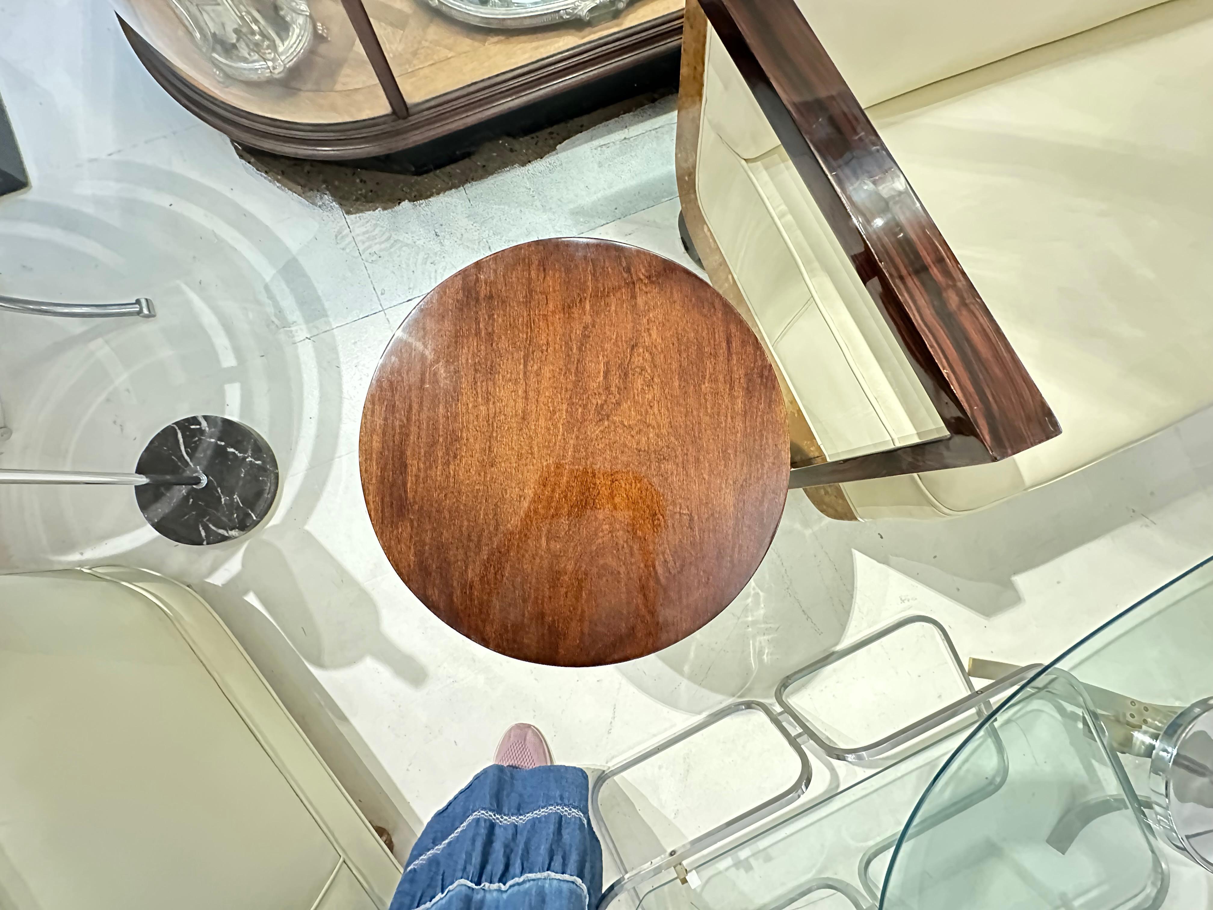 Table Art Deco in Wood, 1925, France For Sale 7