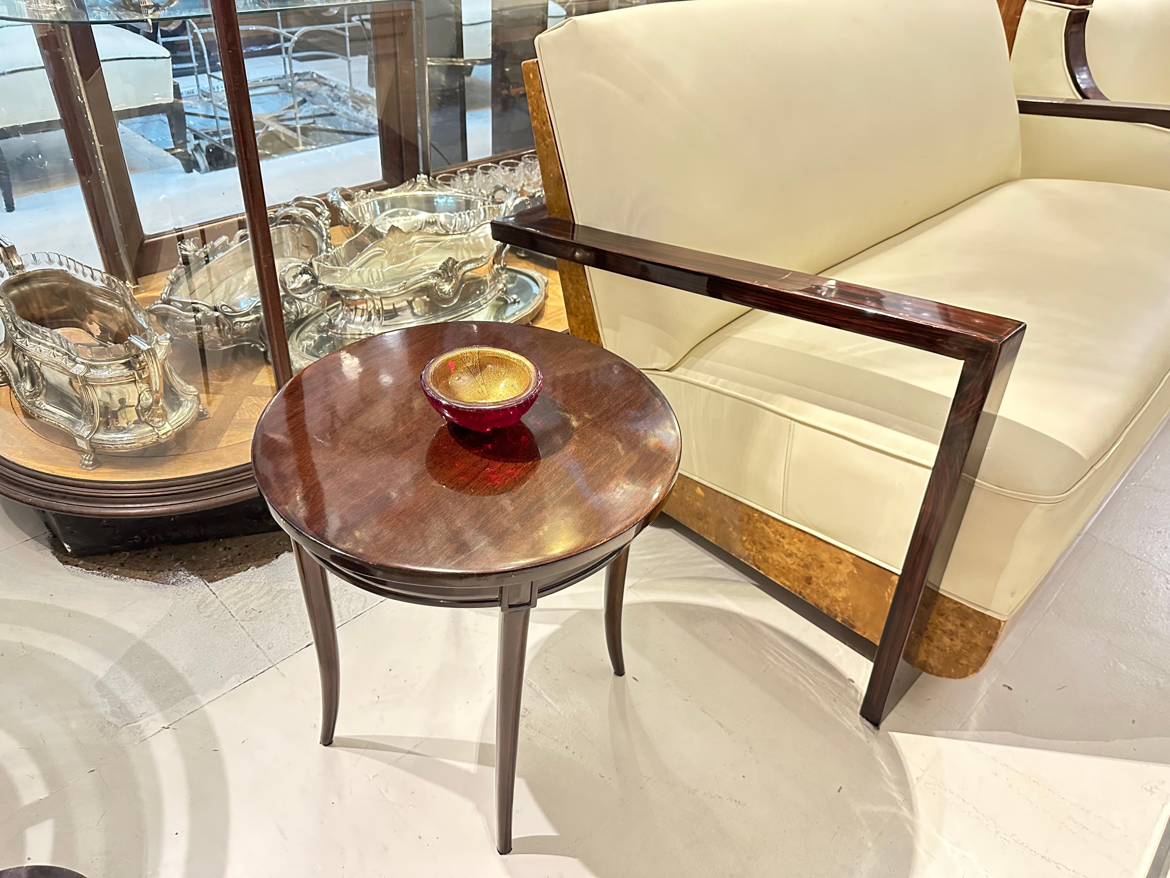 Table Art Deco in Wood, 1925, France For Sale 11