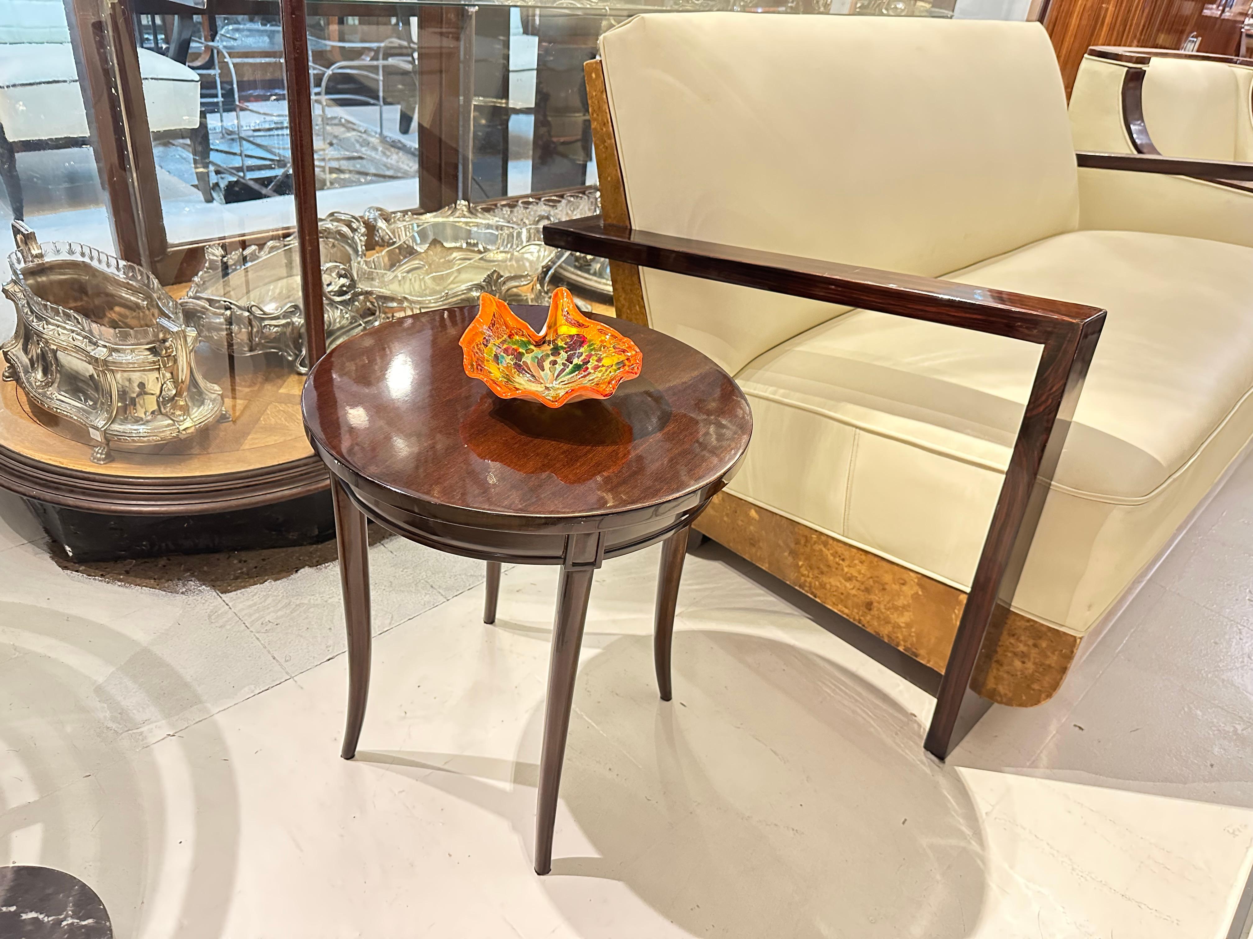 Material: wood 
Style: Art Deco
Country: France
If you want to live in the golden years, this is the tables that your project needs.
We have specialized in the sale of Art Deco and Art Nouveau and Vintage styles since 1982. If you have any questions