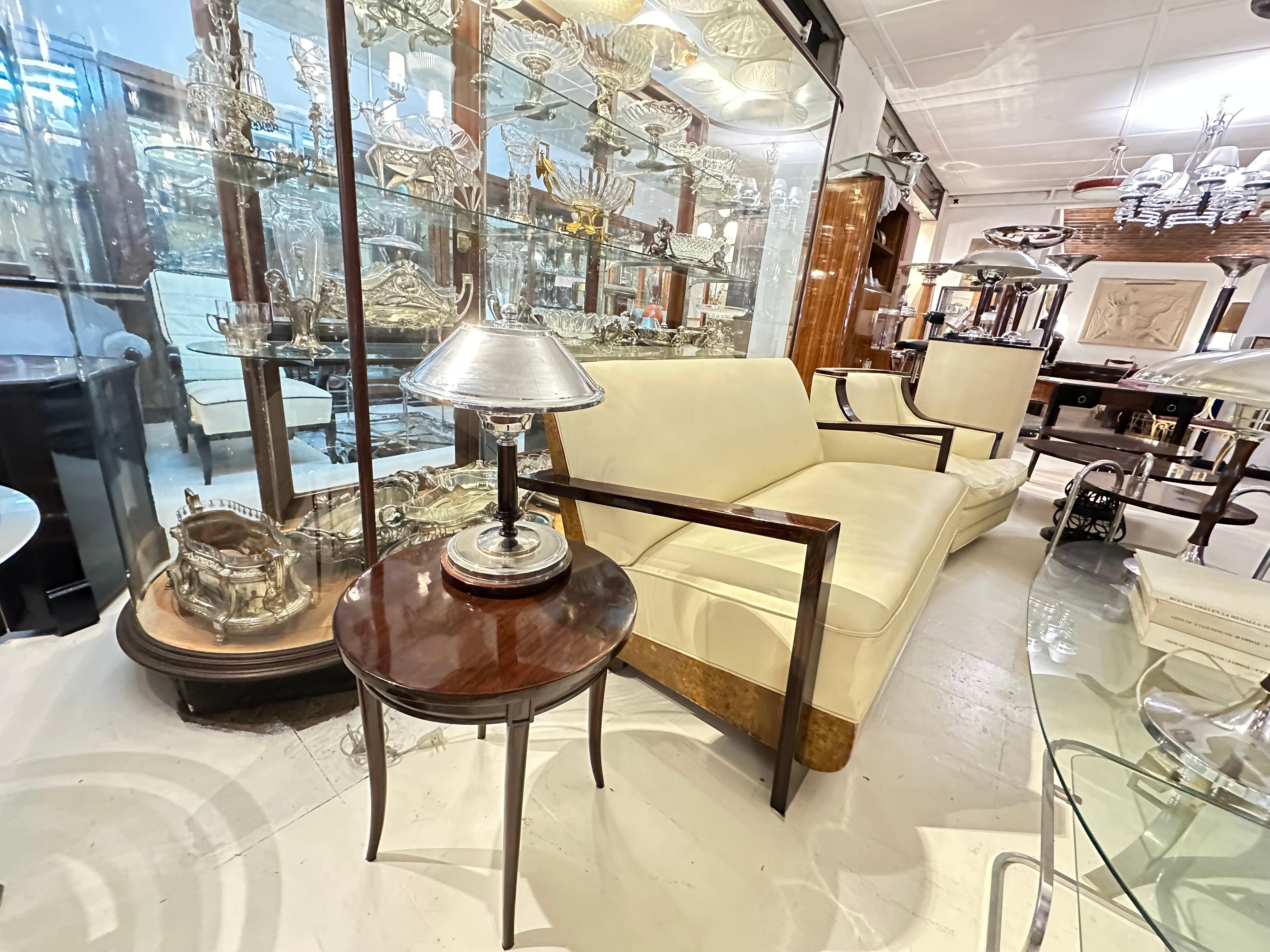 Table Art Deco in Wood, 1925, France For Sale 1