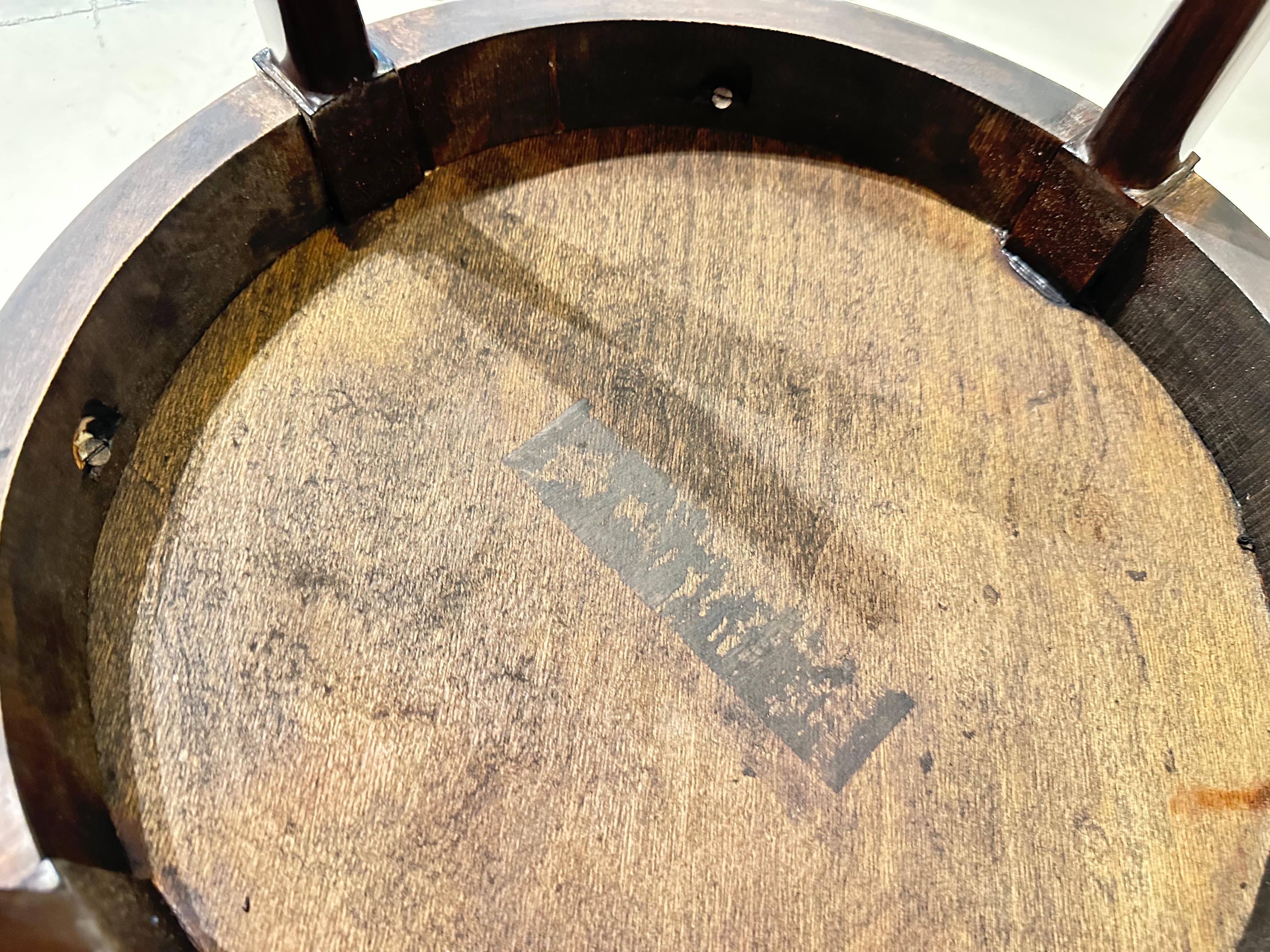 Table Art Deco in Wood, 1925, France For Sale 4