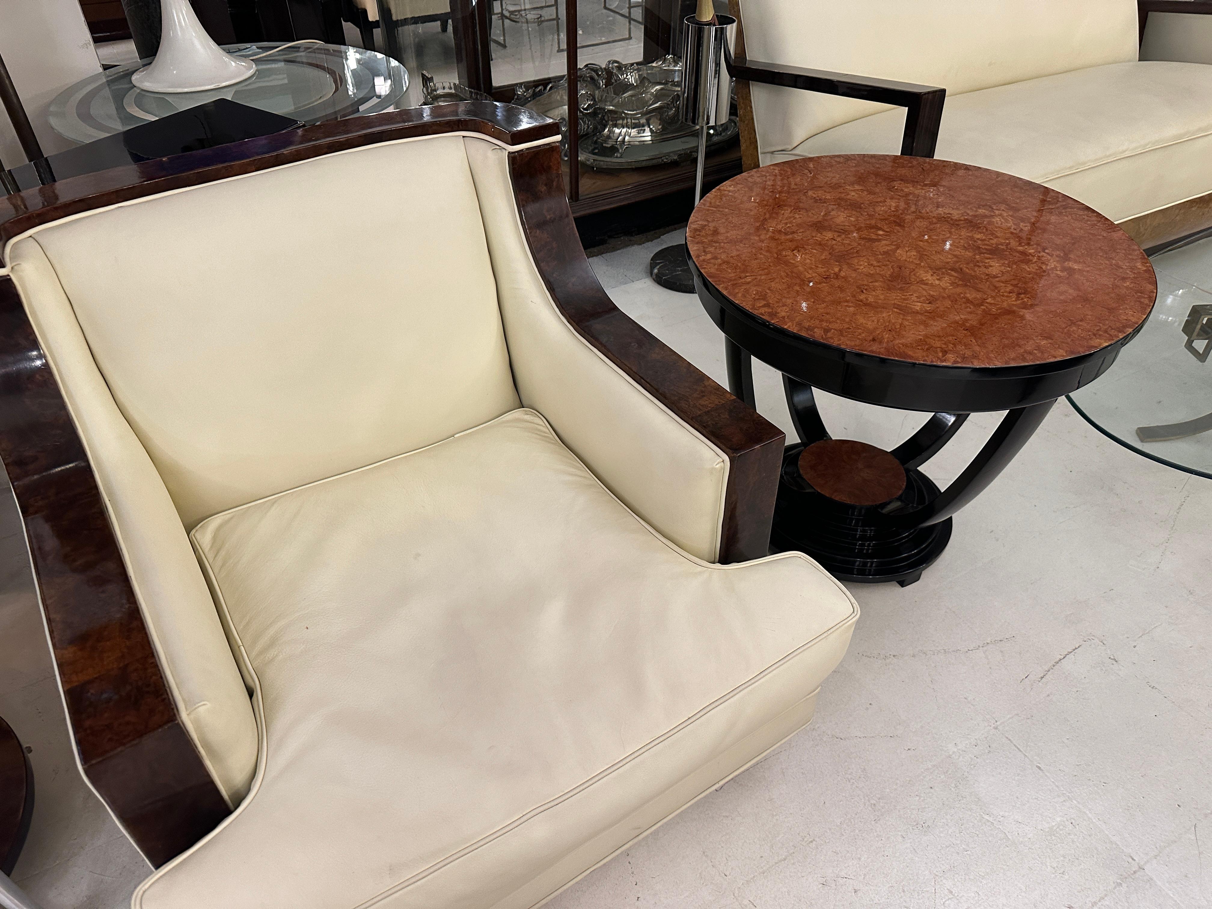 Table Art Deco in Wood, 1930, France For Sale 5