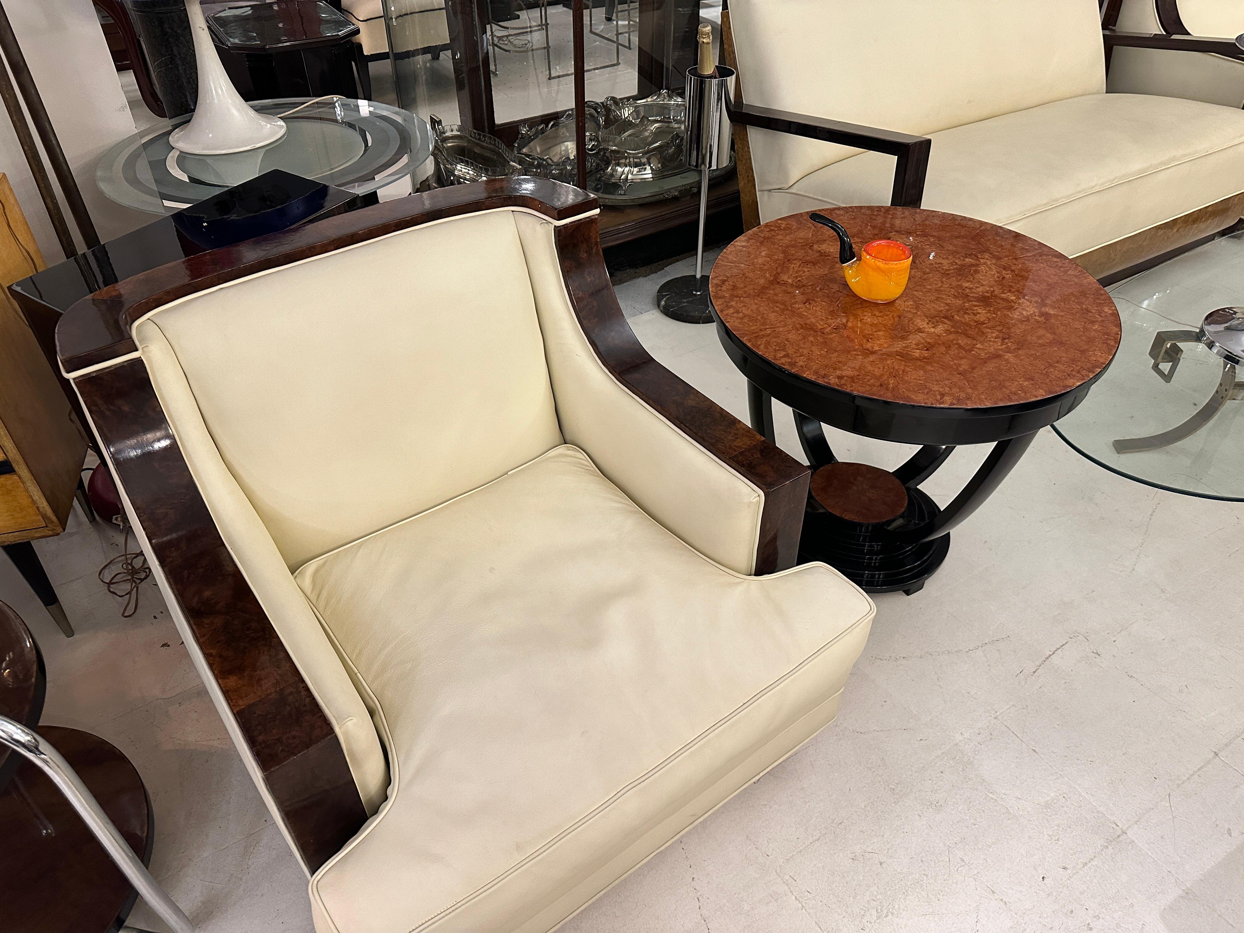 Table Art Deco in Wood, 1930, France For Sale 6