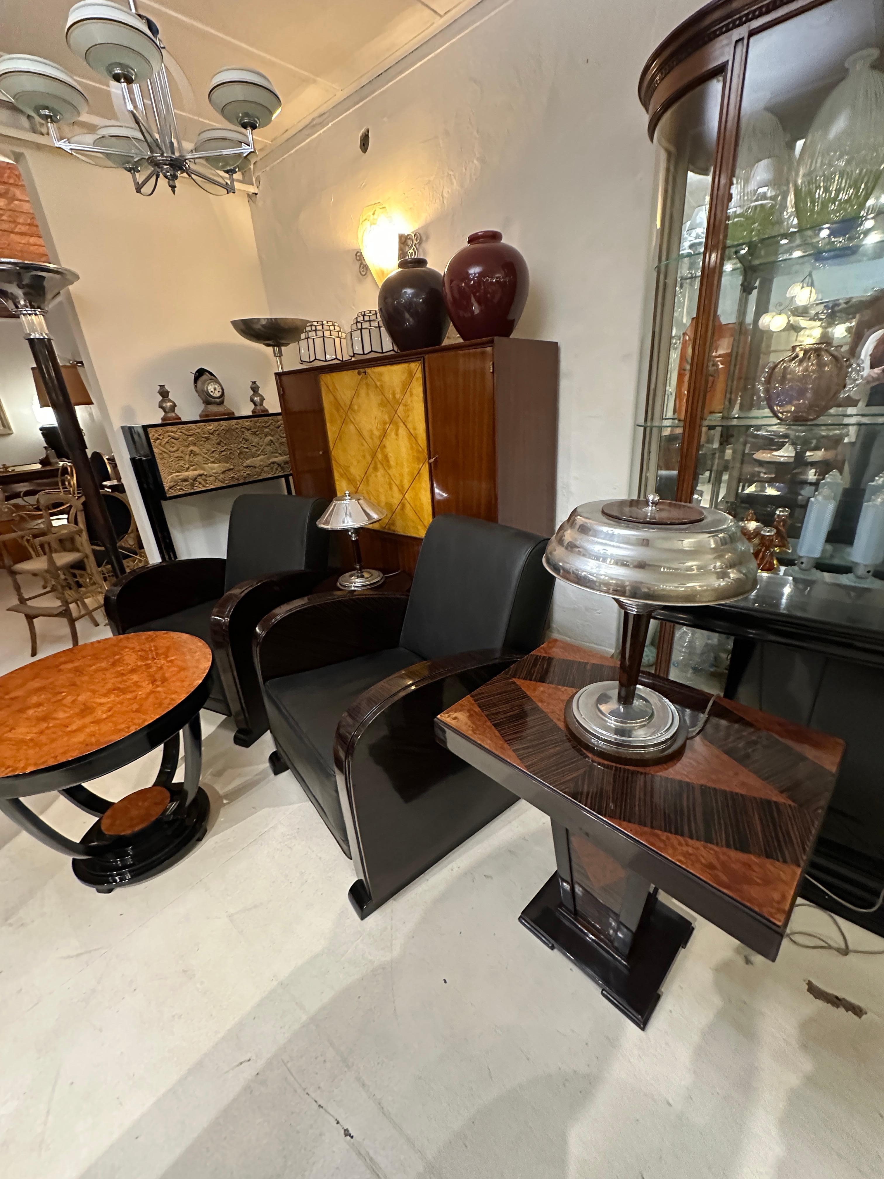 Tavolo Art Deco in Wood, 1930, Francia in vendita 8