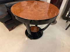 Table Art Deco in Wood, 1930, France