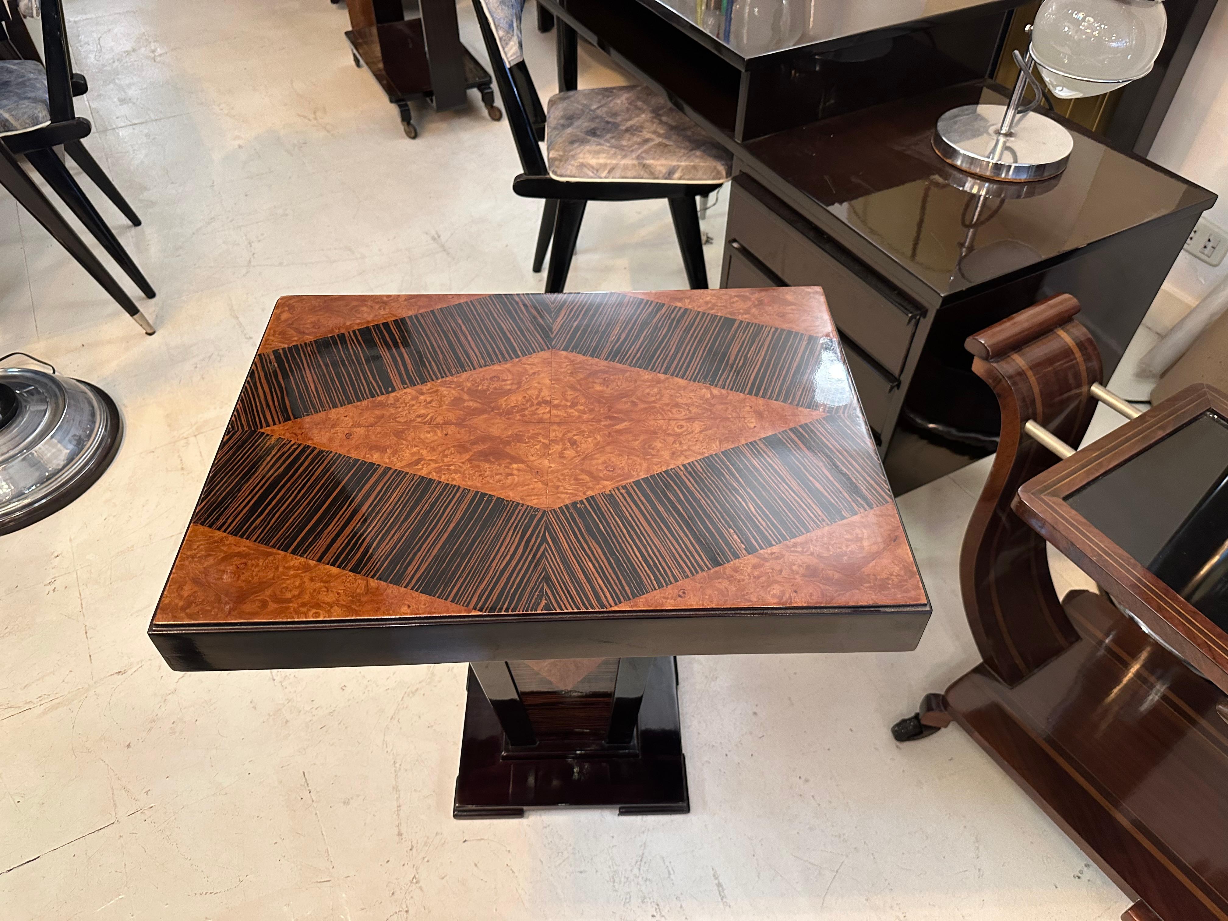 Francese Tavolo Art Deco in Wood, 1930, Francia in vendita