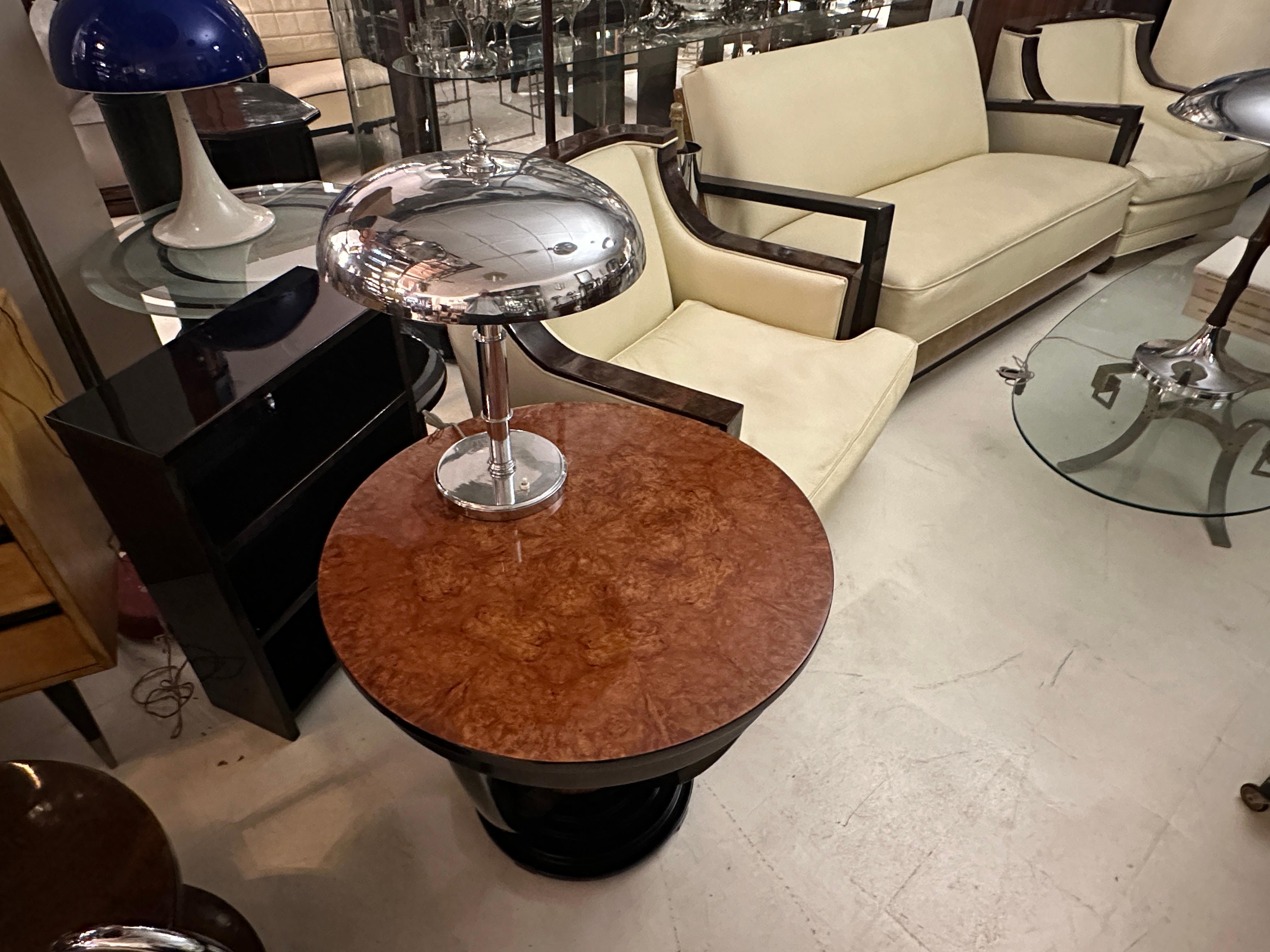 Table Art Deco in Wood, 1930, France For Sale 2