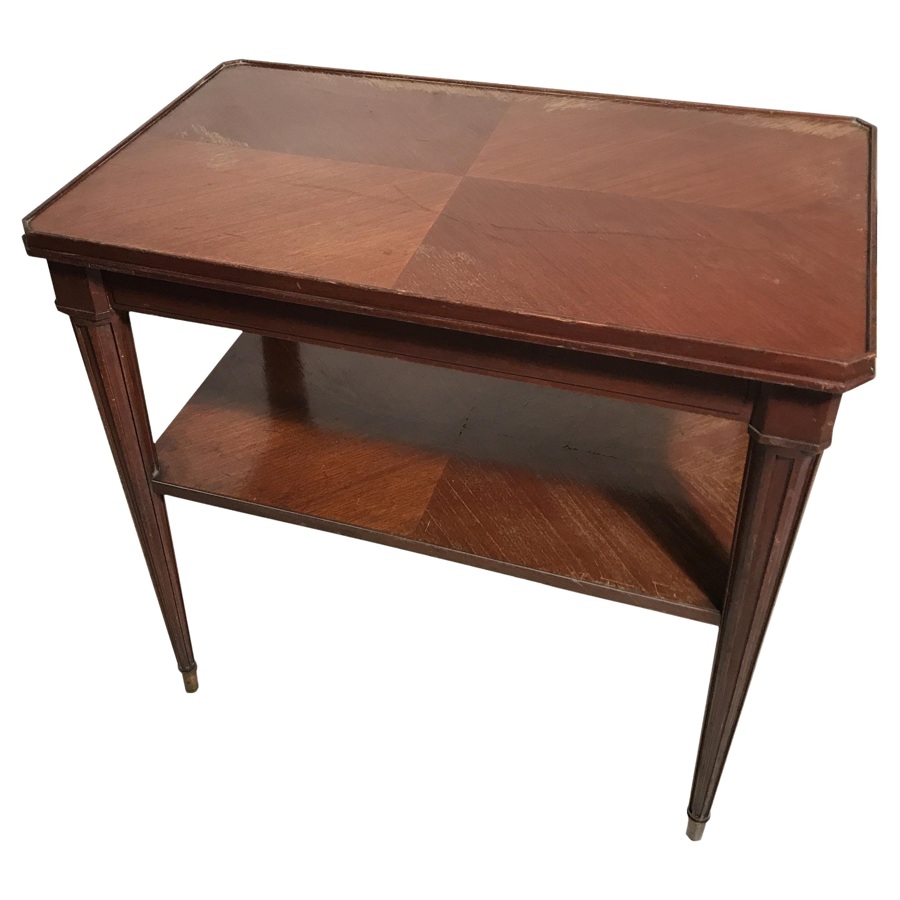 Table Art Deco in wood , 1930, Nordiska Kompaniet