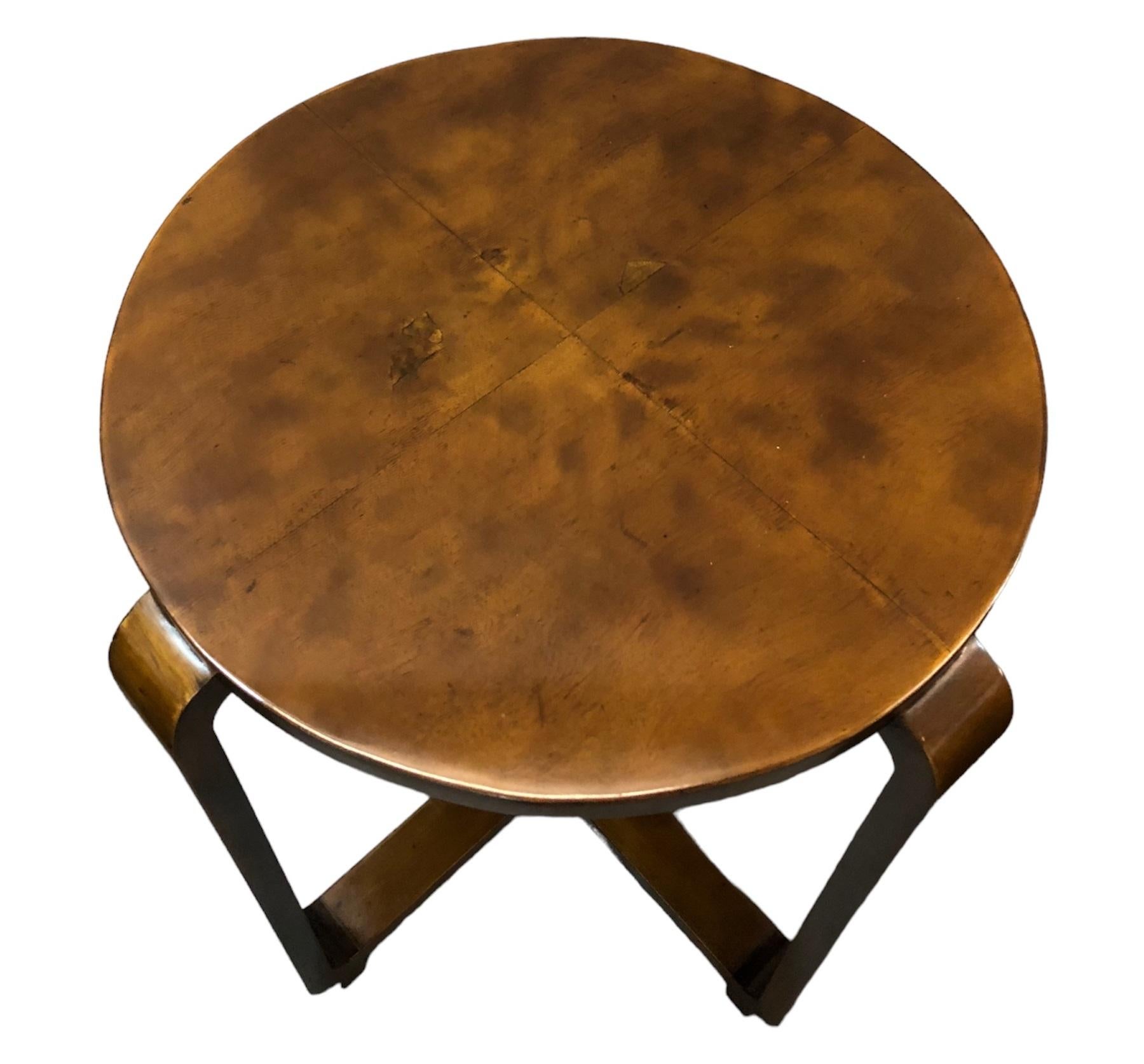 Table Art Deco in Wood, France, 1930 For Sale 9