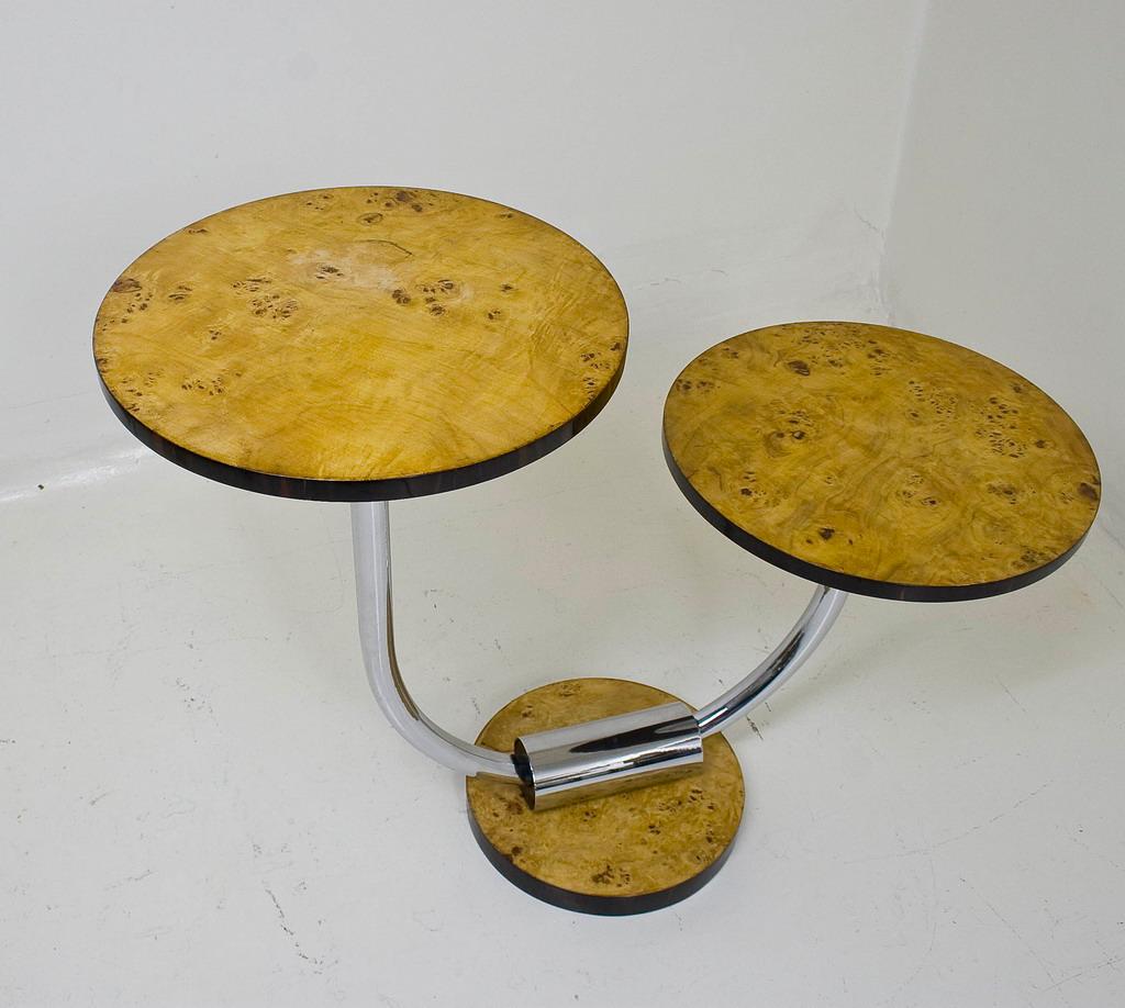 Wood Table 'Attributed to the Bauhaus', German For Sale