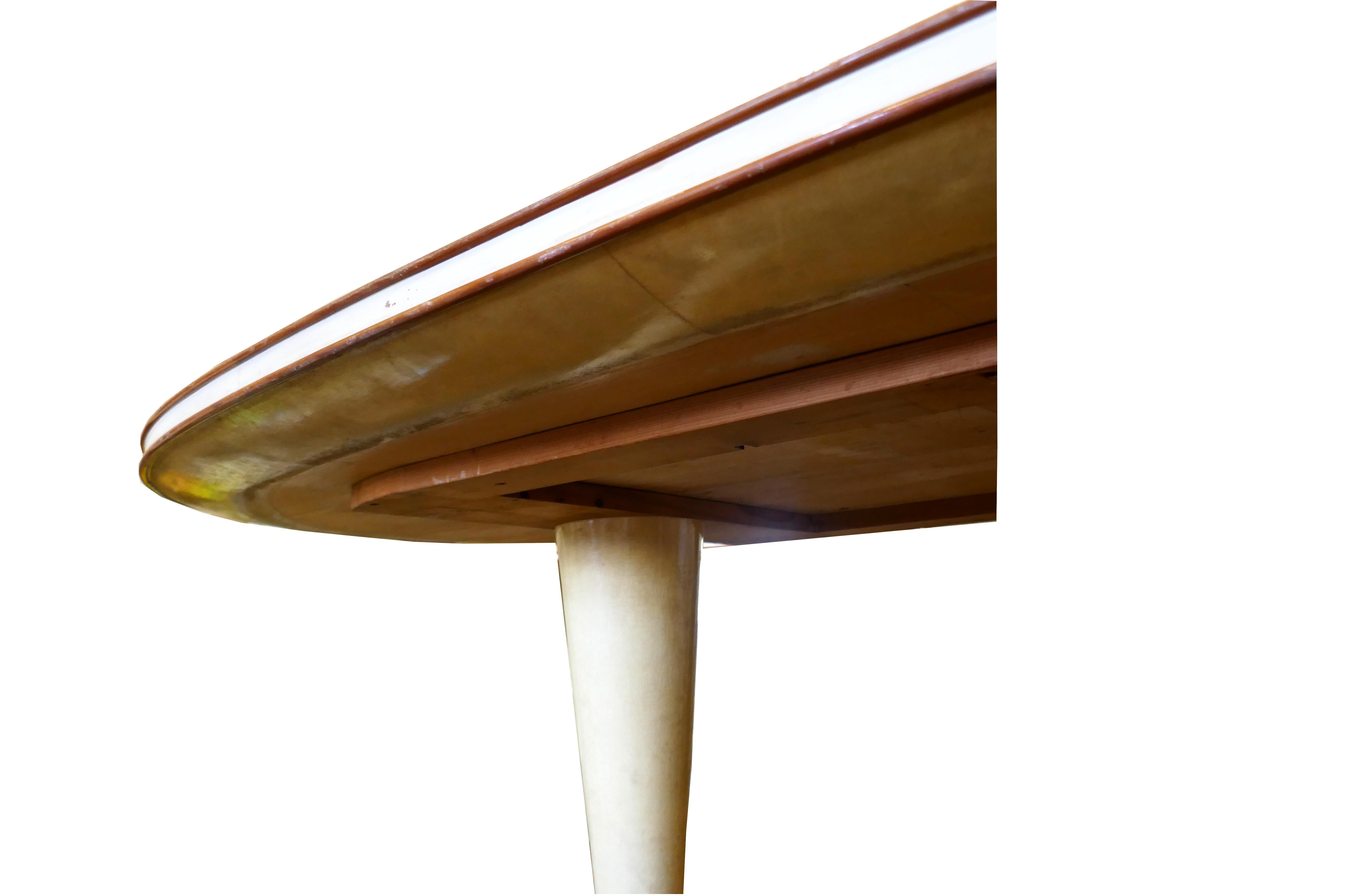 Table attribuée à Vittorio Dassi - Possible mobilier La Permanente Cantu en vente 3