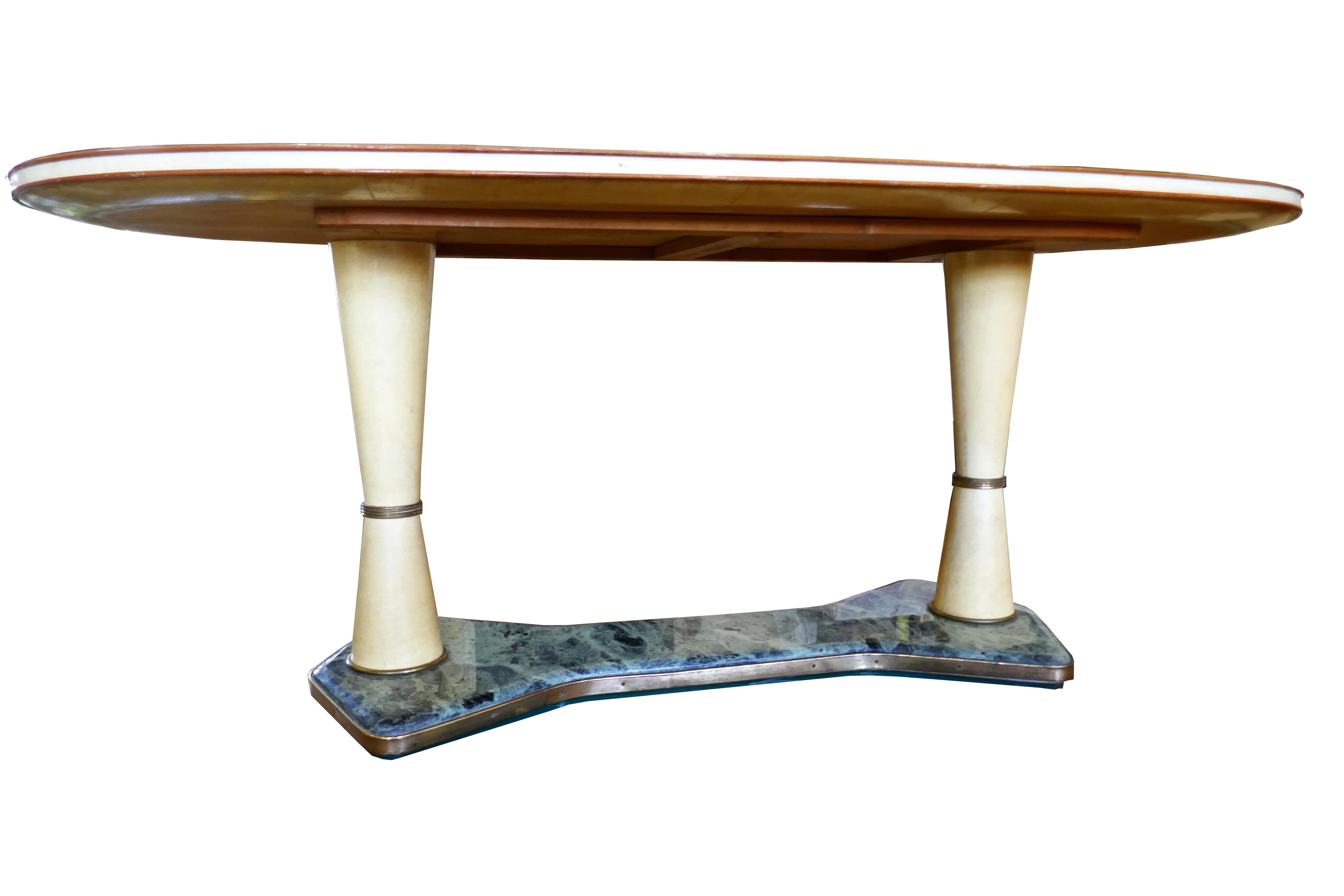 Italian Table attribuée à Vittorio Dassi - Possible mobilier La Permanente Cantu en vente
