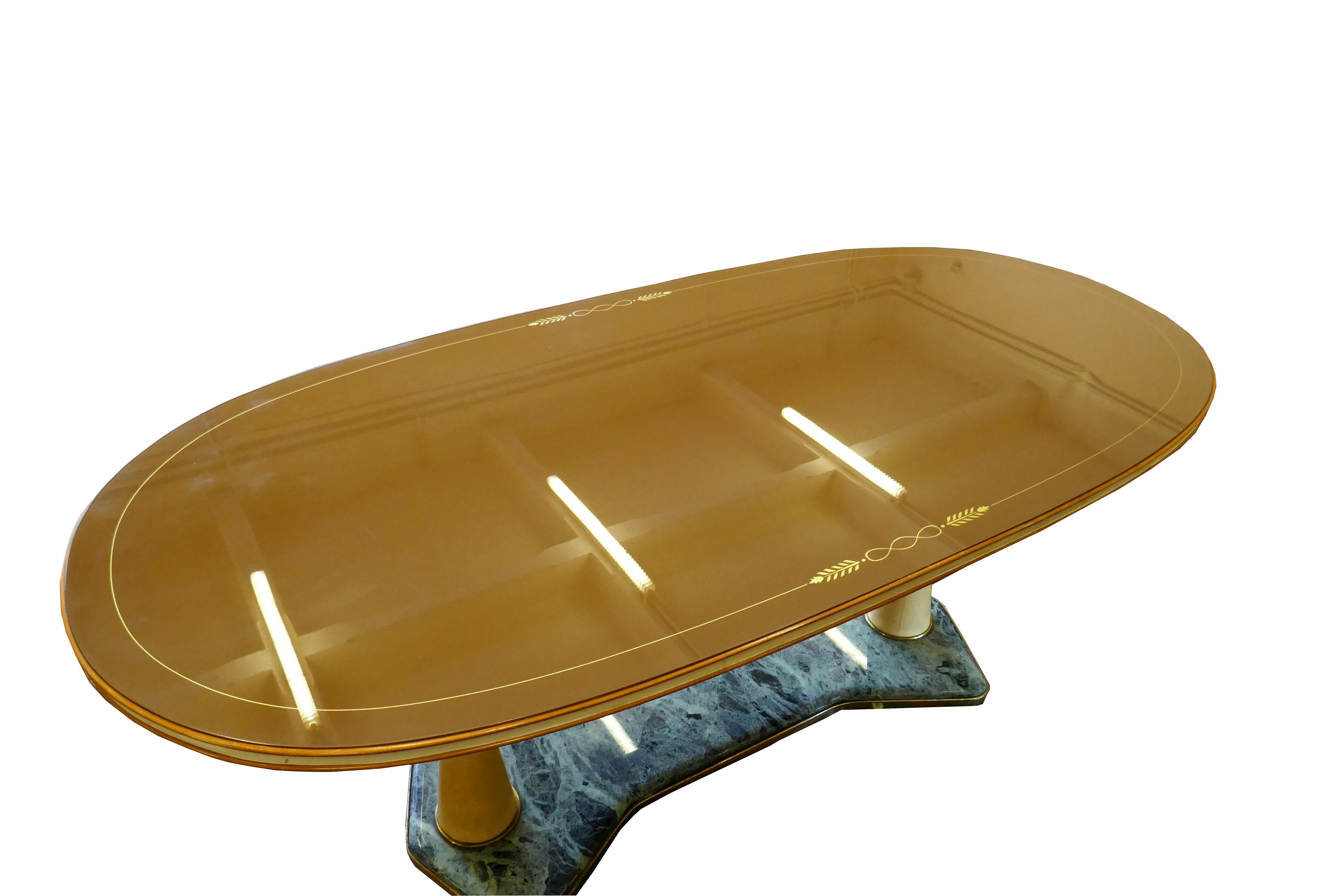 Mid-20th Century Table attribuée à Vittorio Dassi - Possible mobilier La Permanente Cantu en vente