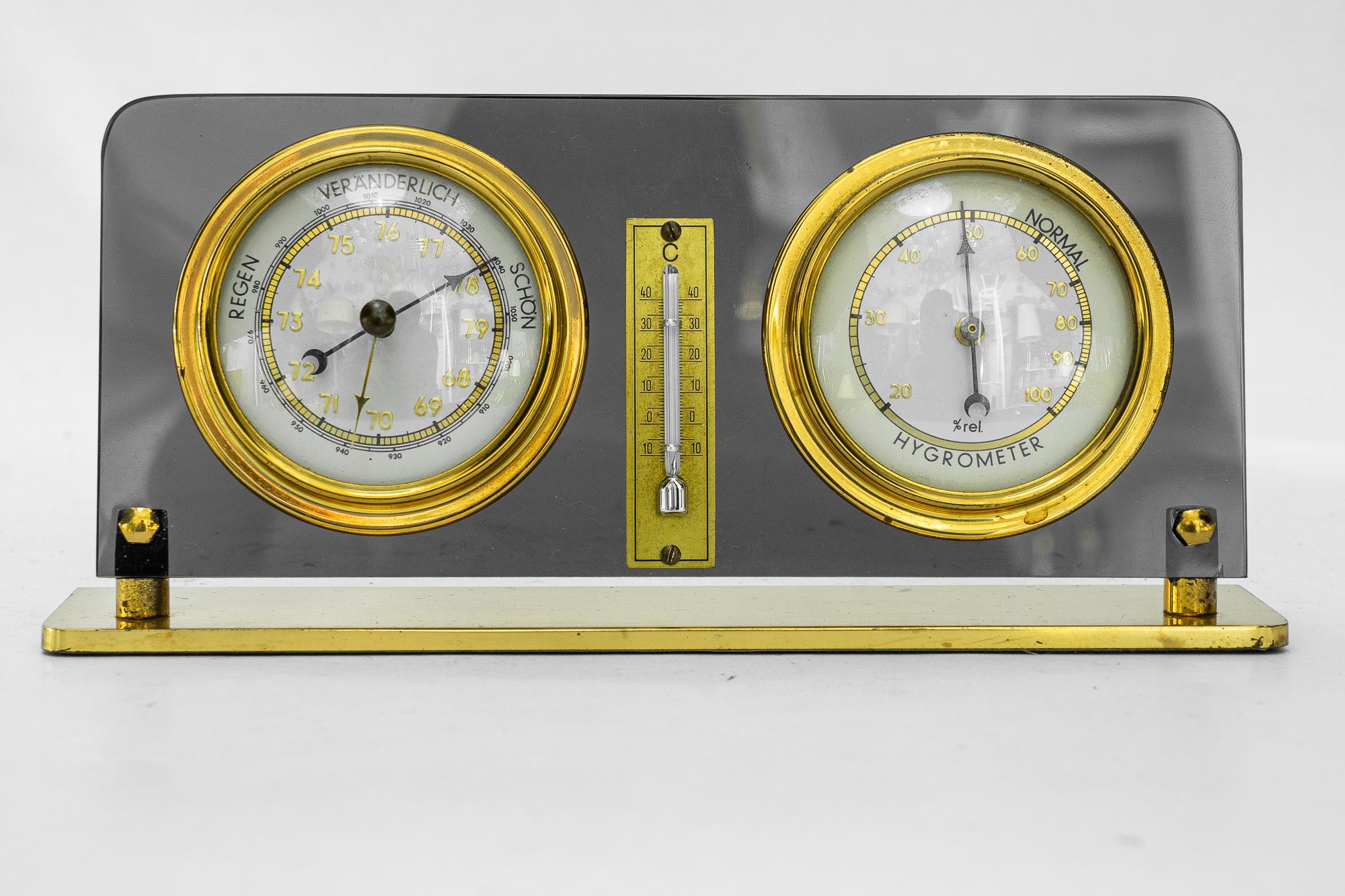 Tavolo barometro stazione meteorologica Vienna Around, anni '50
Condizioni originali