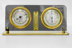 Table Barometer Weather Station Vienna Around, 1950s