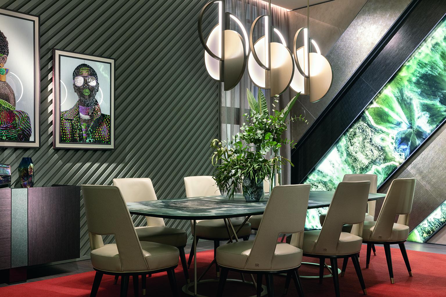 Contemporary Table Base and Top Frame satin Stainless Steel Antique Bronze Finish For Sale