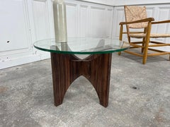 Unterer Tisch 1950 aus Holz und Kunststoff