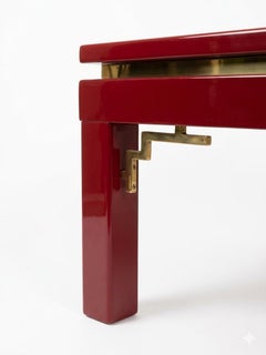 Table basse Art Deco par Jean Claude Mahey