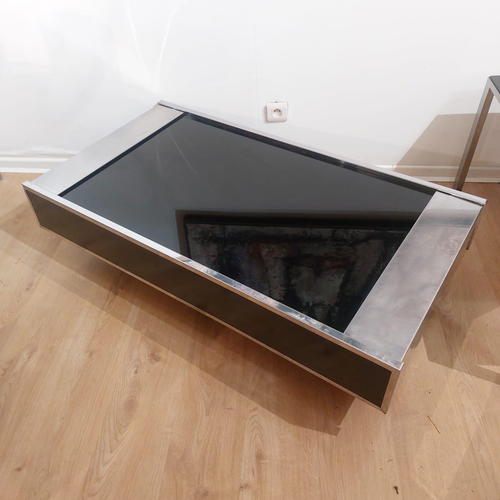 Table basse de WILLY RIZZO 1970 en vente 4