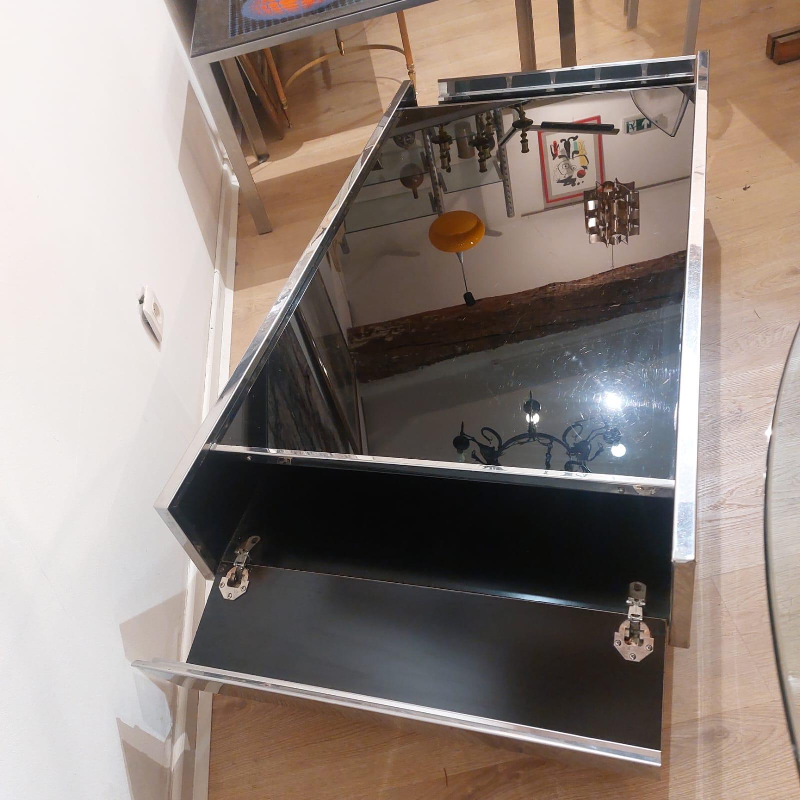 Table basse de WILLY RIZZO 1970 en vente 1