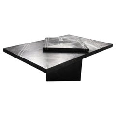 Table basse bar laqué par Guy Lefèvre