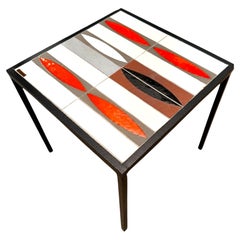 Table Basse Bout de Canapé "Navette" de Roger Capron : Une Icône du Design