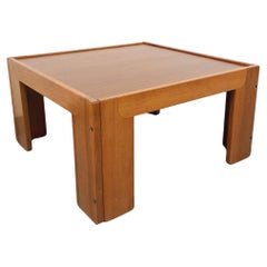 Table basse carrée italienne vintage de Afra et Tobia Scarpa pour Cassina