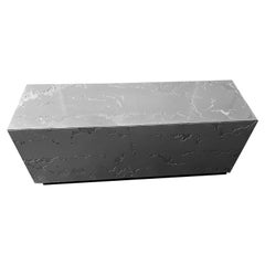 Table Basse Et Jardin Zen En Pierre D'acier Medium by Chanel Kapitanj