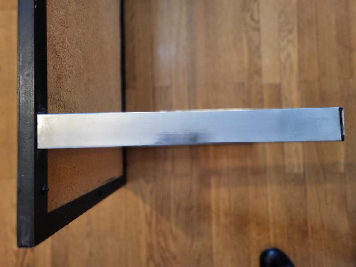 Aluminum Table basse Juliette Belarti en céramique et lave de volcan Belgique circa 1960 For Sale