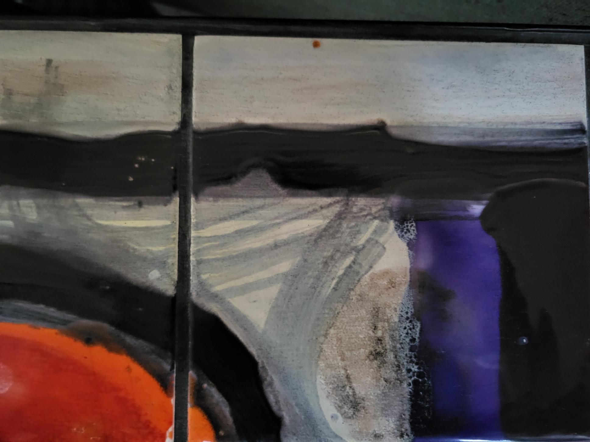 Table basse Juliette Belarti en céramique et lave de volcan Belgique circa 1960 en vente 8