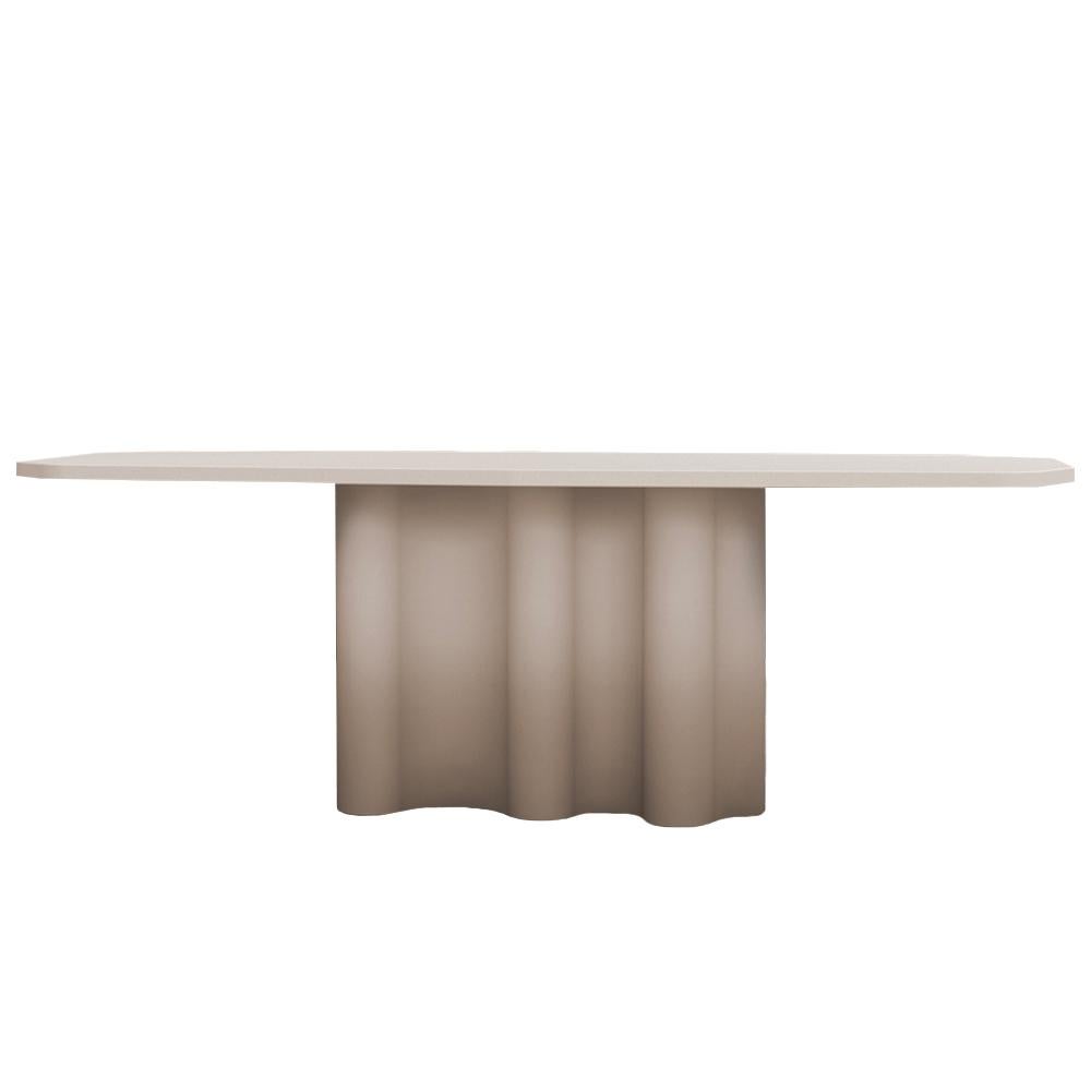 Organic Form, Gardient Red Cozy Table One of a Kind by MANUFACTURE XXI In New Condition For Sale In Geneve, CH
