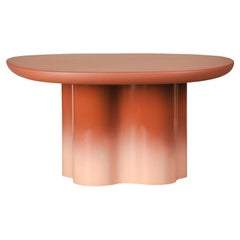Organic Form, Gardient Red Cozy Table One of a Kind by MANUFACTURE XXI