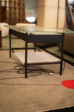 Table basse lumineuse R. Mathieu 517