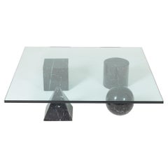 Table basse Metafora de Lella et Massimo Vignelli pour Martinelli Luce