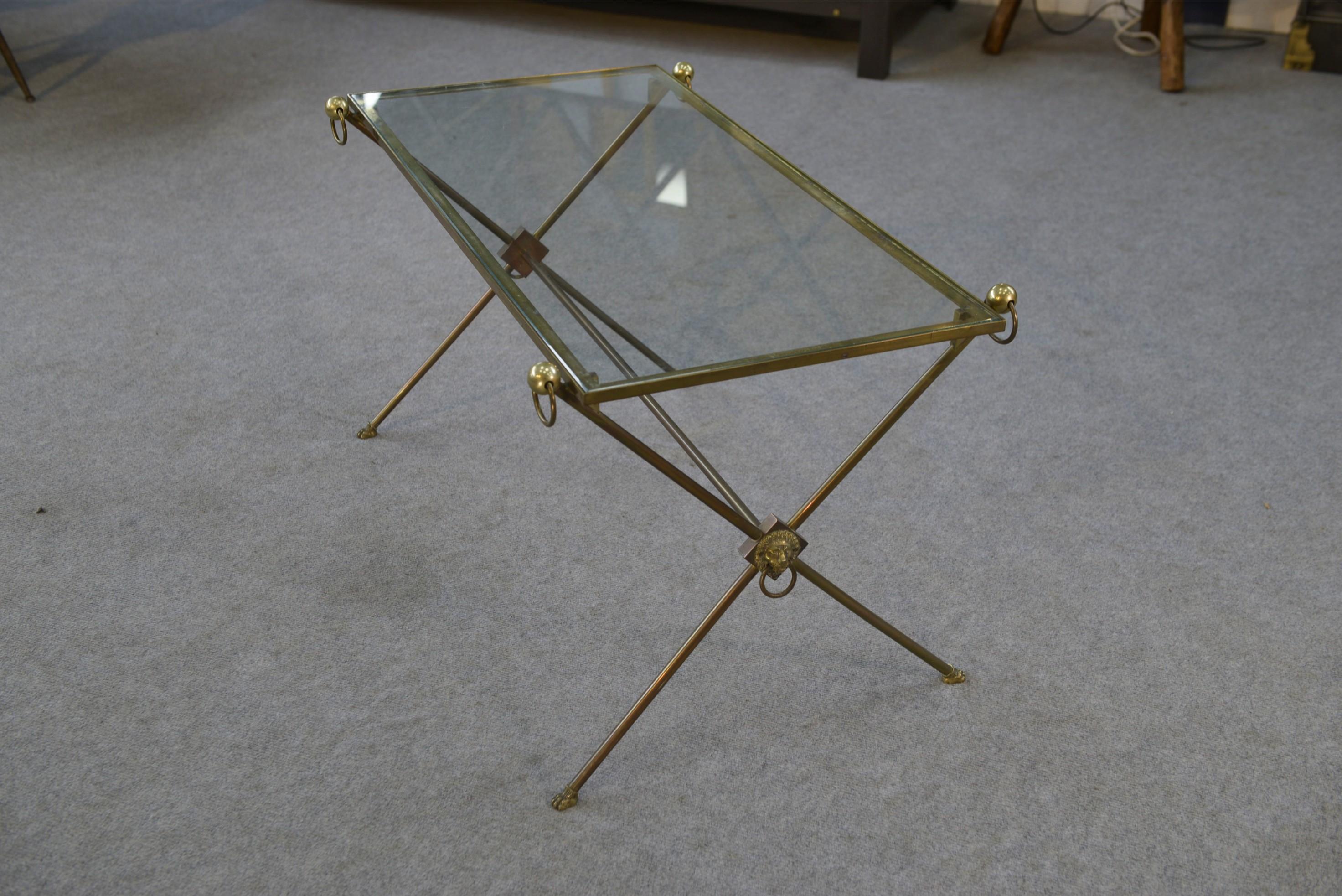 Néoclassique Table basse néo-classique attribuée à Maison Jansen 1950/1970's en vente