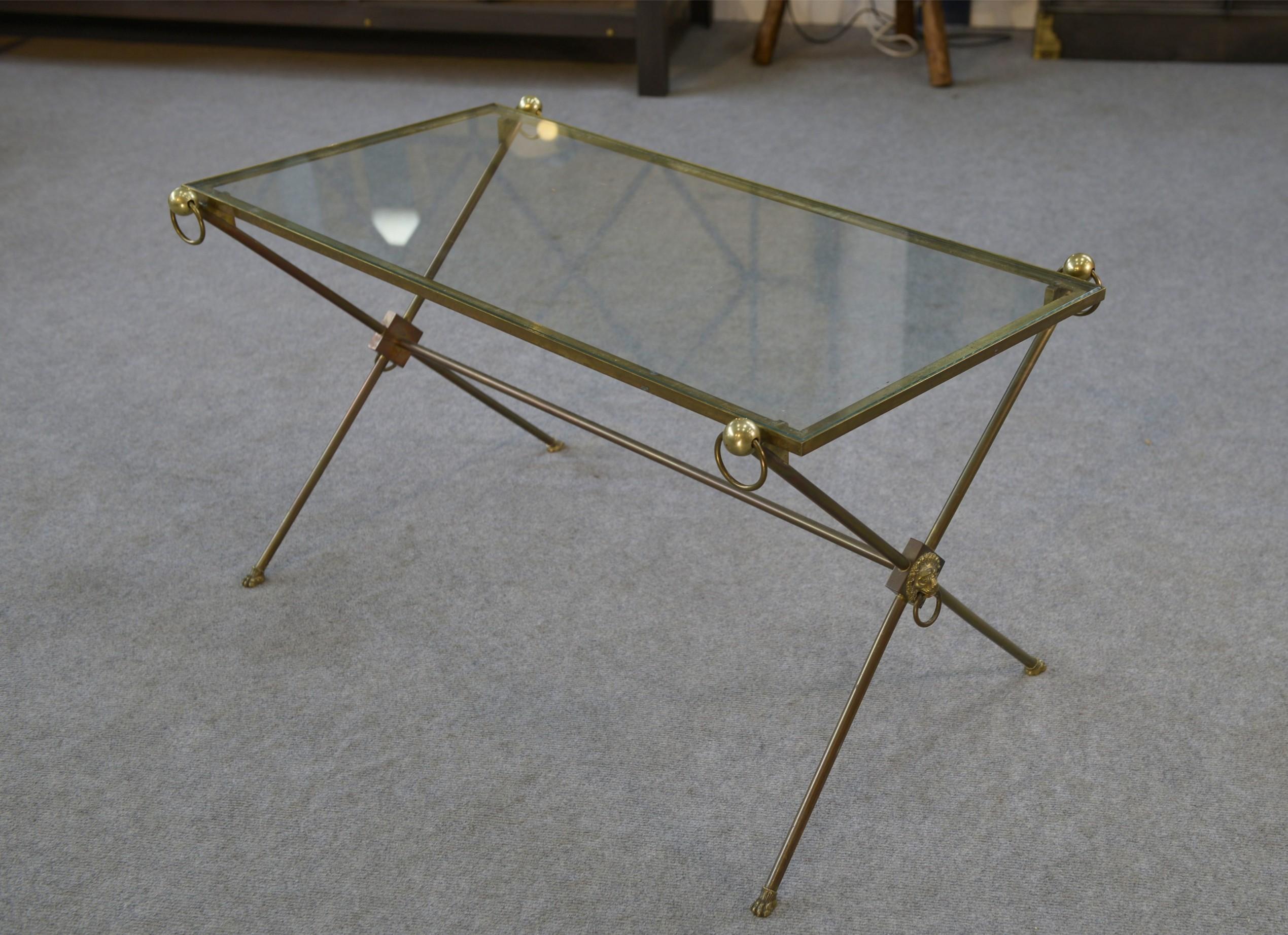 Milieu du XXe siècle Table basse néo-classique attribuée à Maison Jansen 1950/1970's en vente