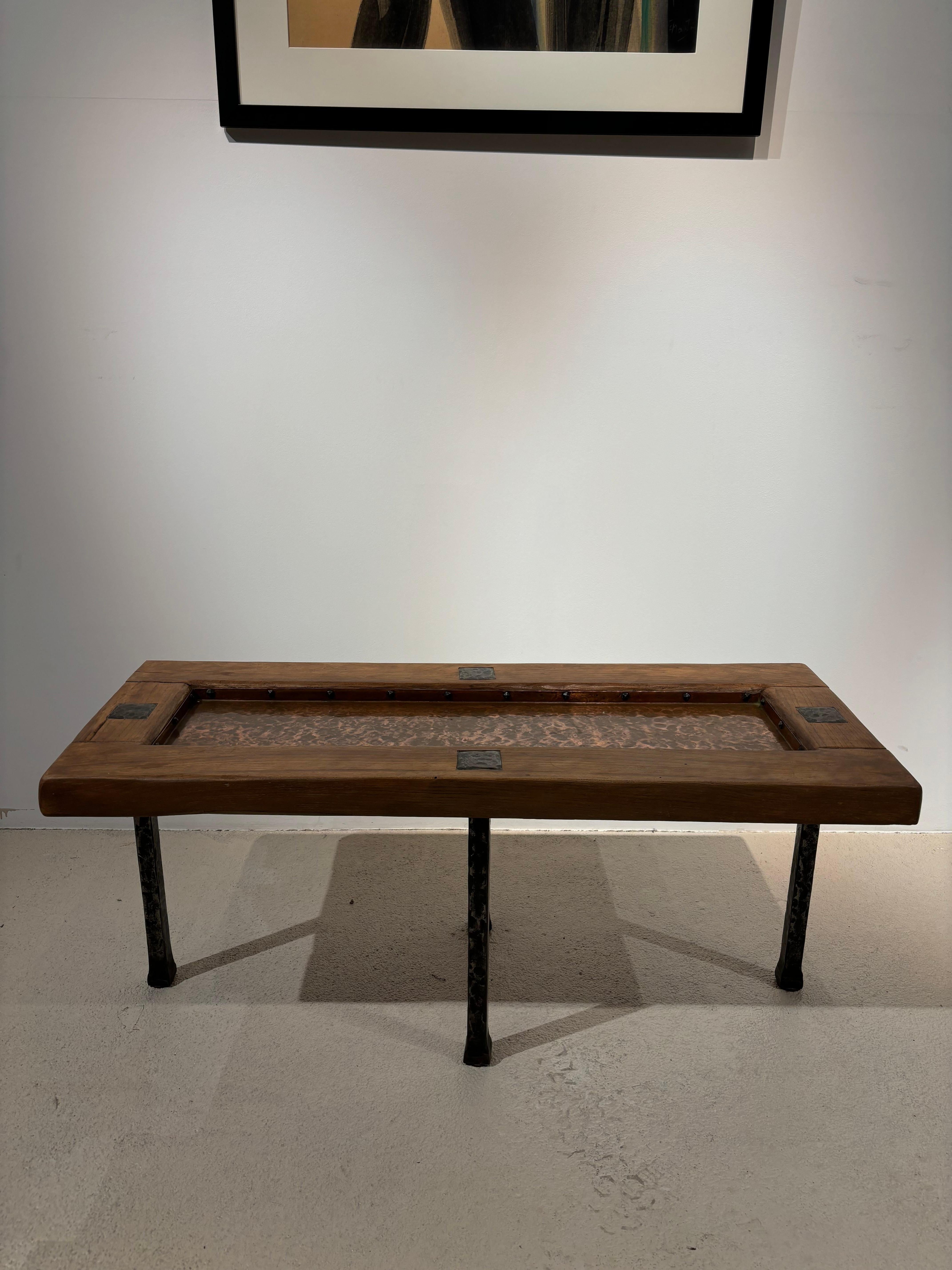 Table basse par Charles Flandres Moderno de mediados de siglo en venta