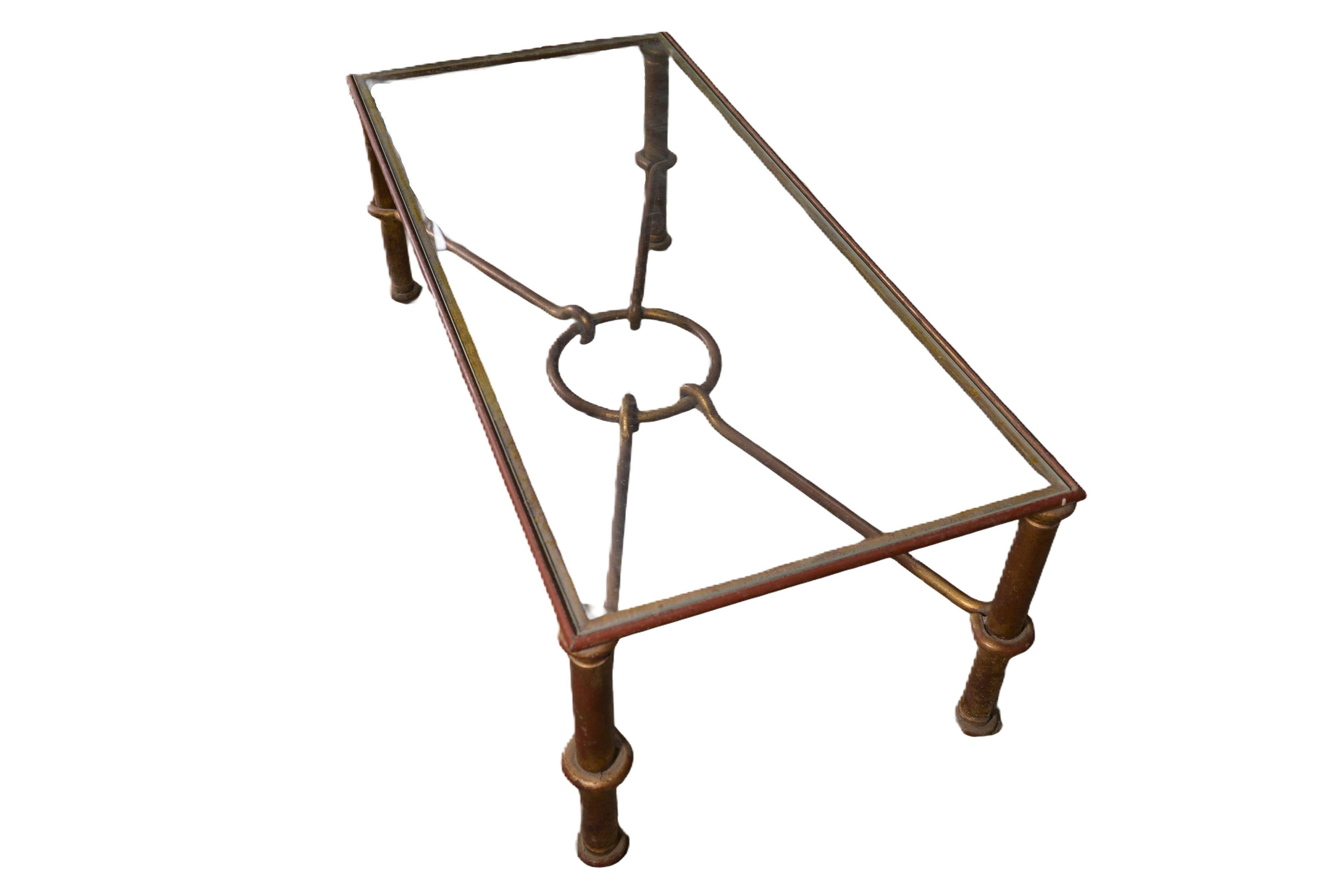 Steel Table basse par Giovanni Banci pour Hermès For Sale